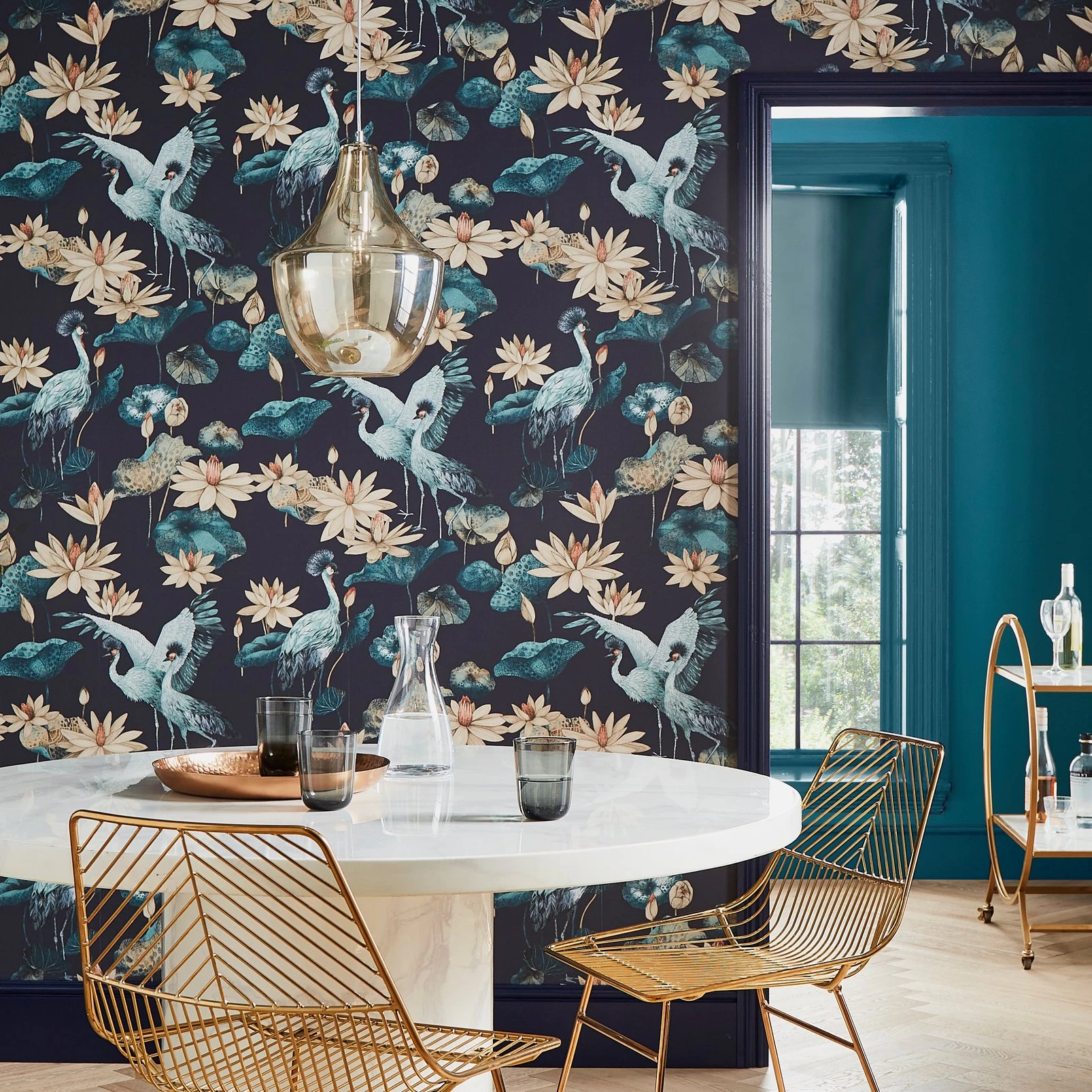 Teien Navy Wallpaper - 115052_ROOMSET_TEIEN NAVY_03.jpg