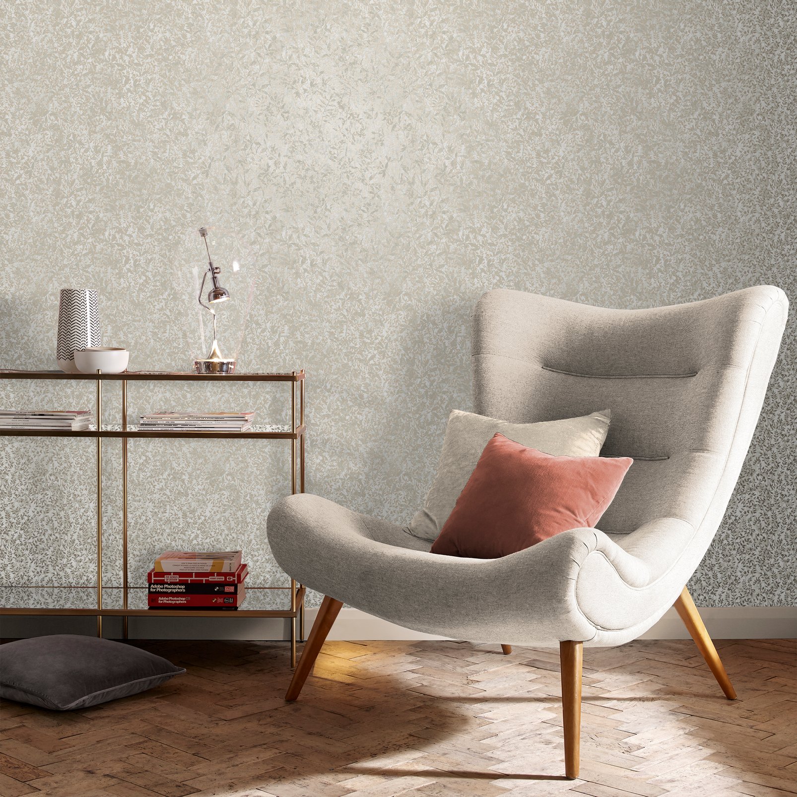 Botany Soft Gold Wallpaper - 105115_ROOMSET_BOTANY SOFT GOLD_01.jpg