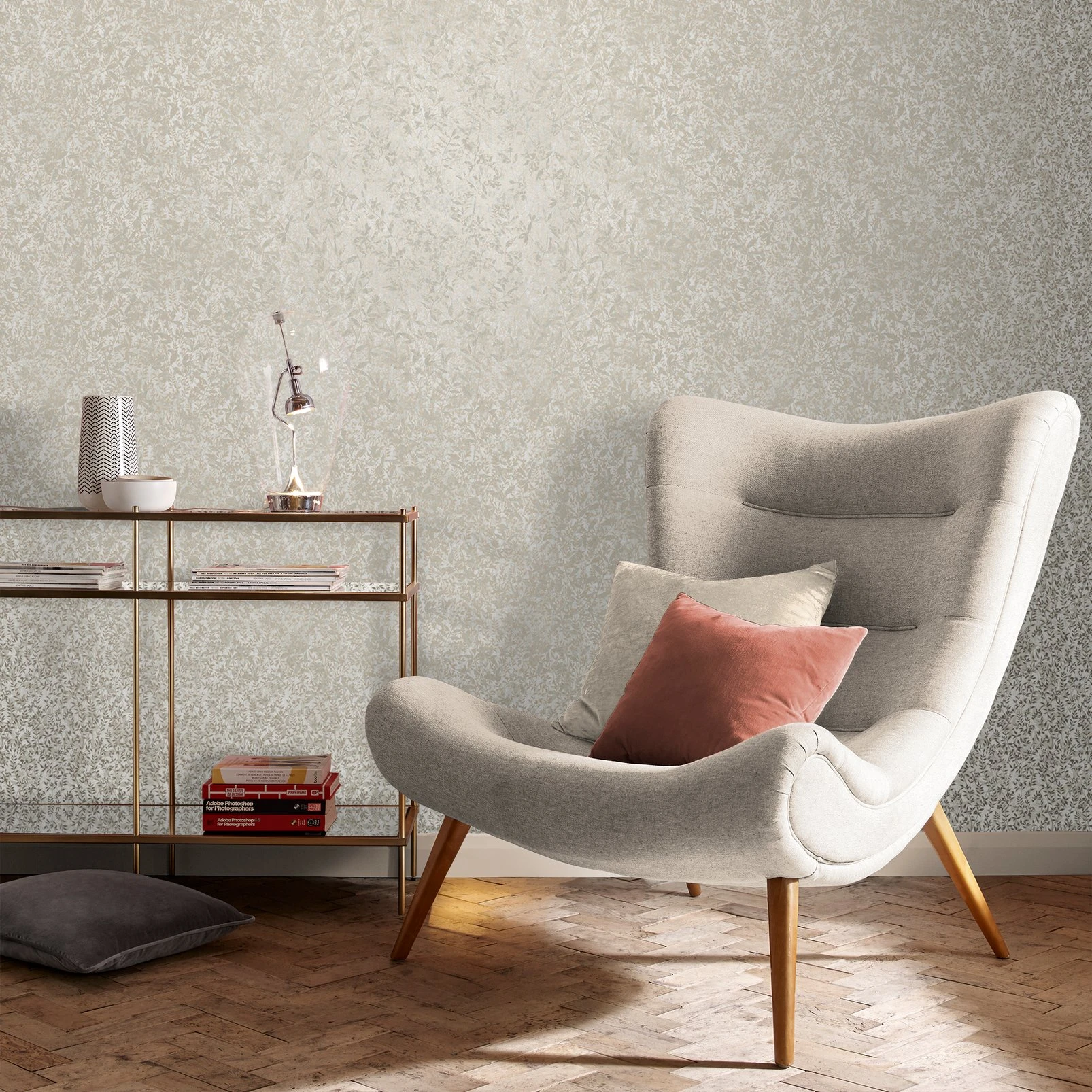 Botany Soft Gold Wallpaper - 105115_ROOMSET_BOTANY SOFT GOLD_01.jpg