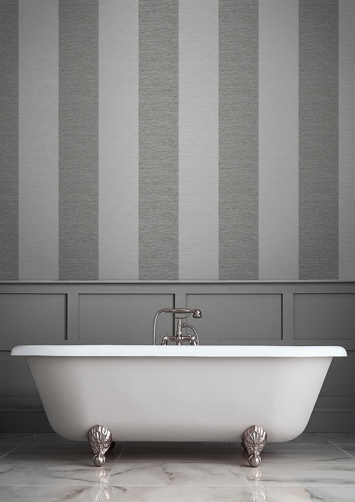 Atelier Stripe Slate Wallpaper - 107868_ROOMSET_01.jpg