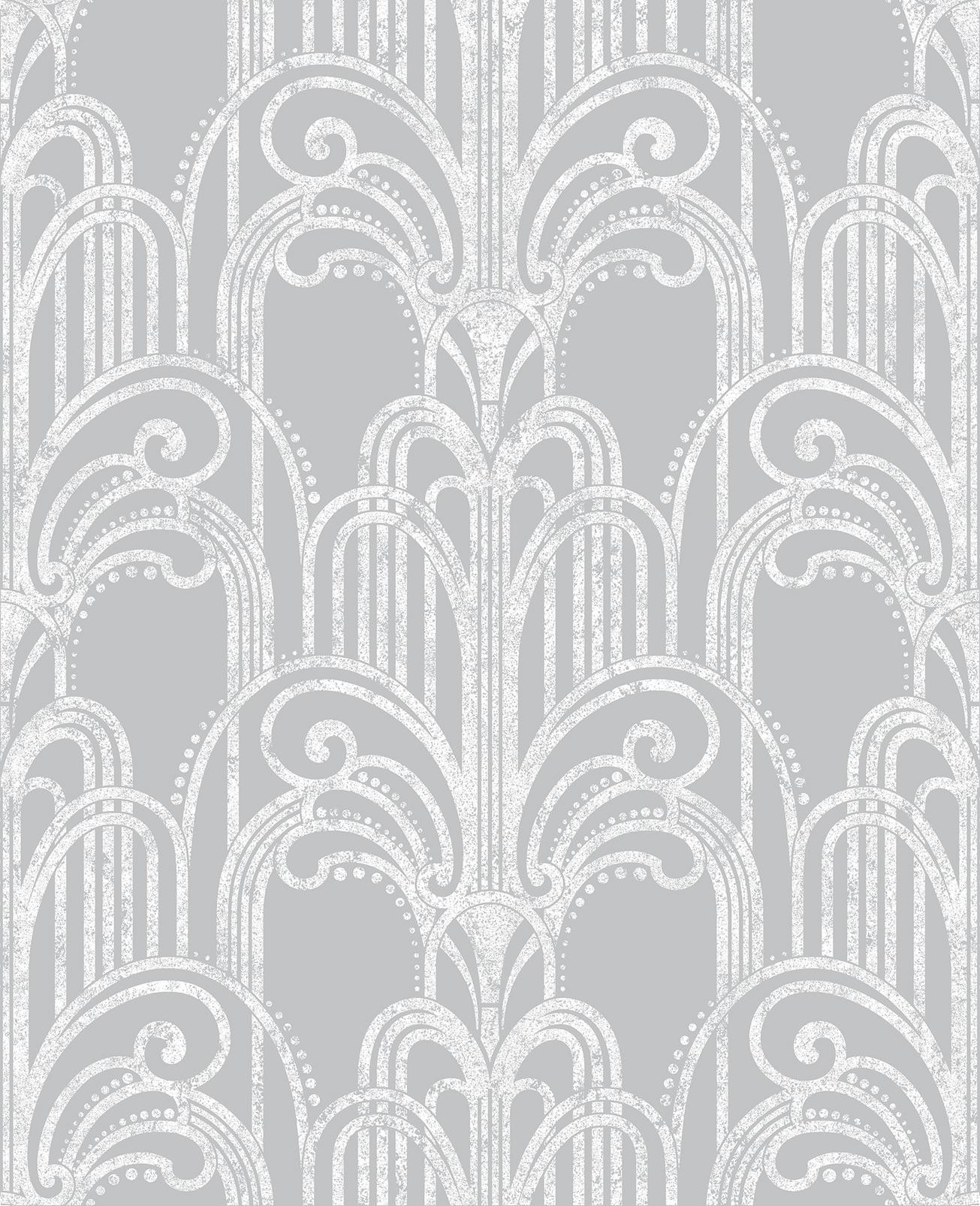 Art Deco Silver Wallpaper - 104297_TILE_ART DECO SILVER_01.jpg