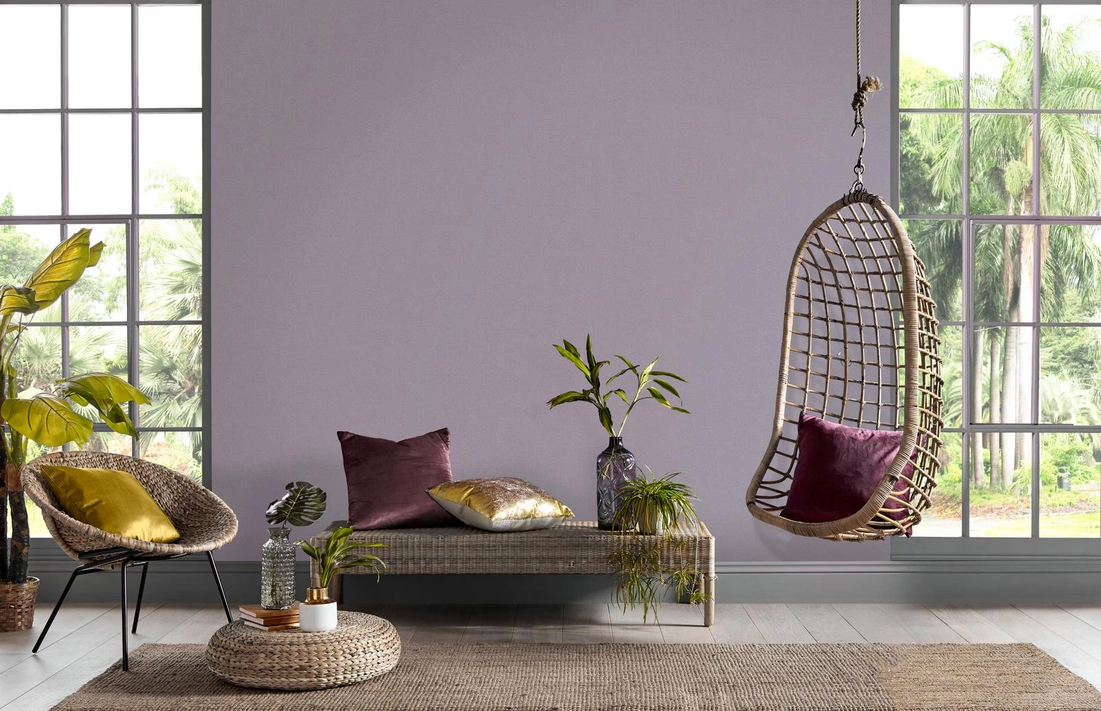 Blissful Heather Plain Wallpaper - 107630_ROOMSET_01.jpg