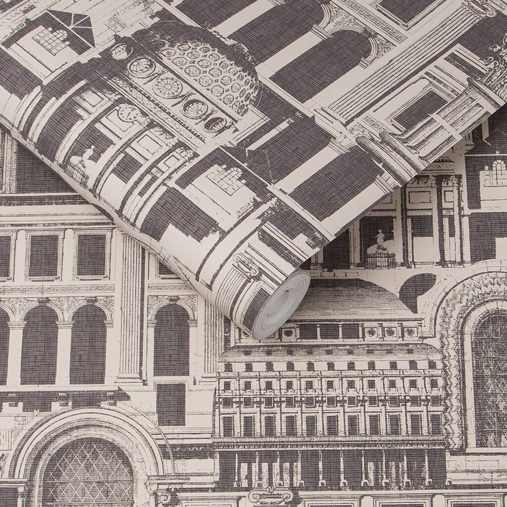 Quarters Sepia Wallpaper