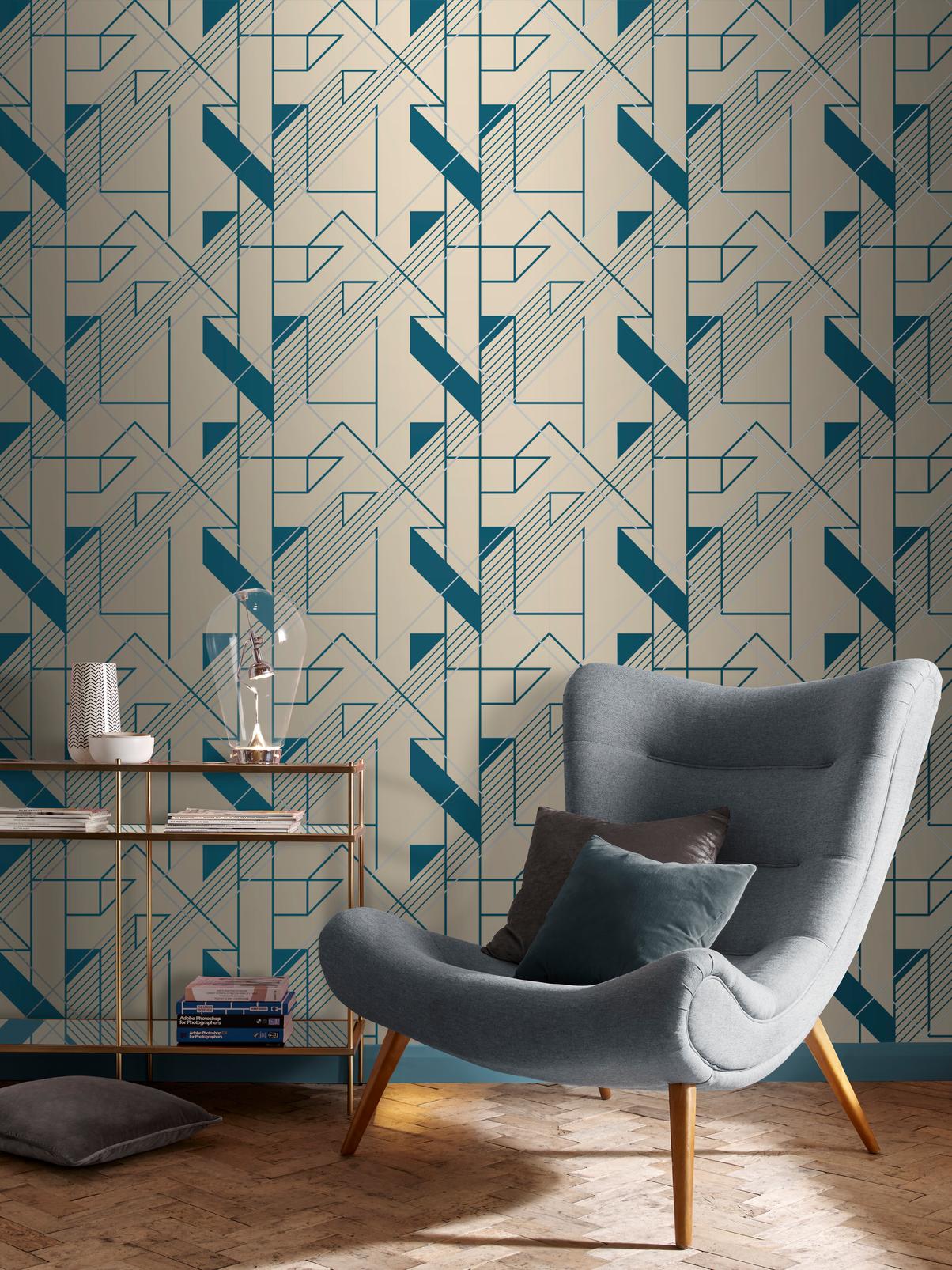 Graphic Cobalt Wallpaper - 105246_ROOMSET_01.jpg