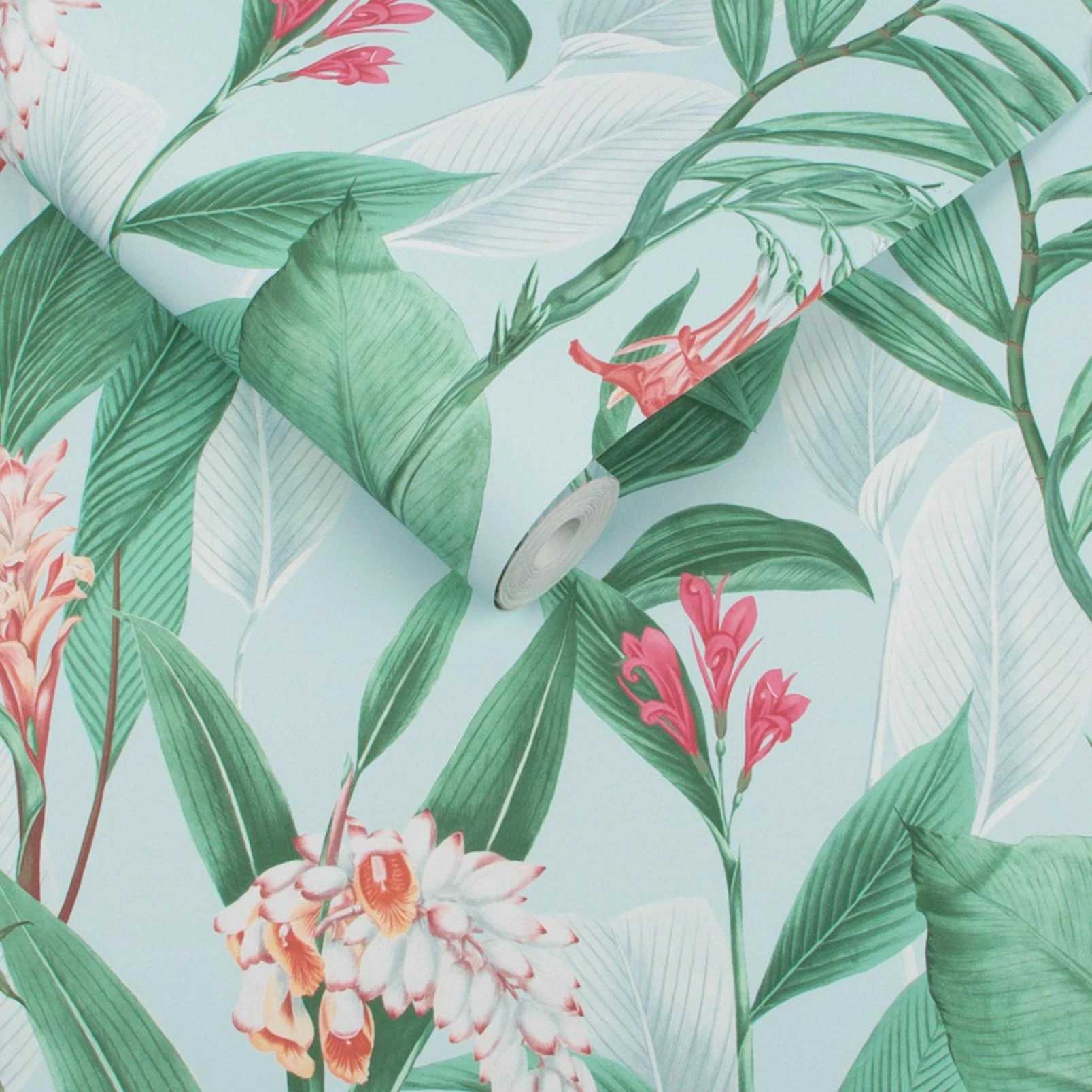 Botanical Duck Egg Wallpaper - 103800_ROLLSHOT_BOTANICAL DUCK EGG_01.jpg