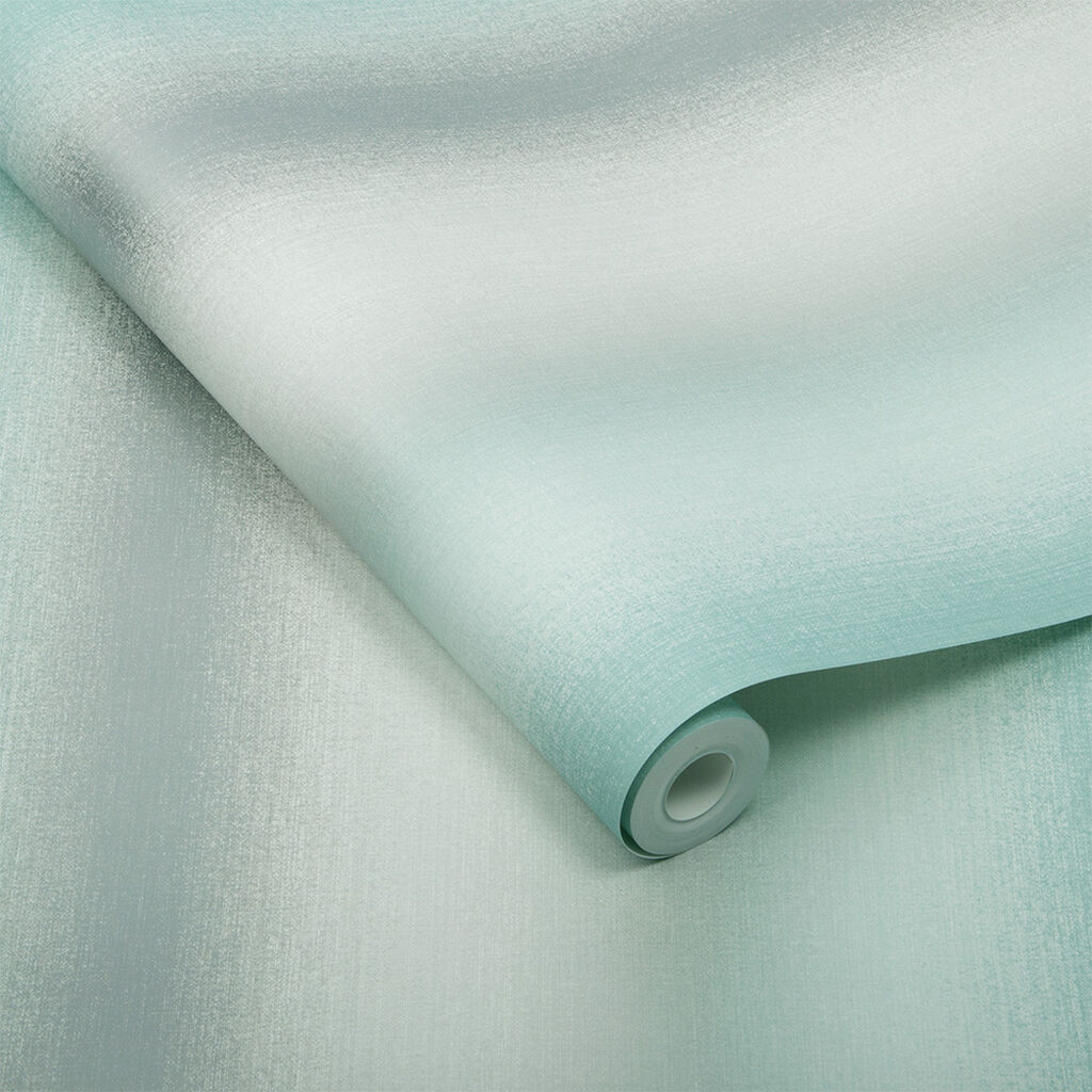 Wild Flower Stripe Mint Wallpaper