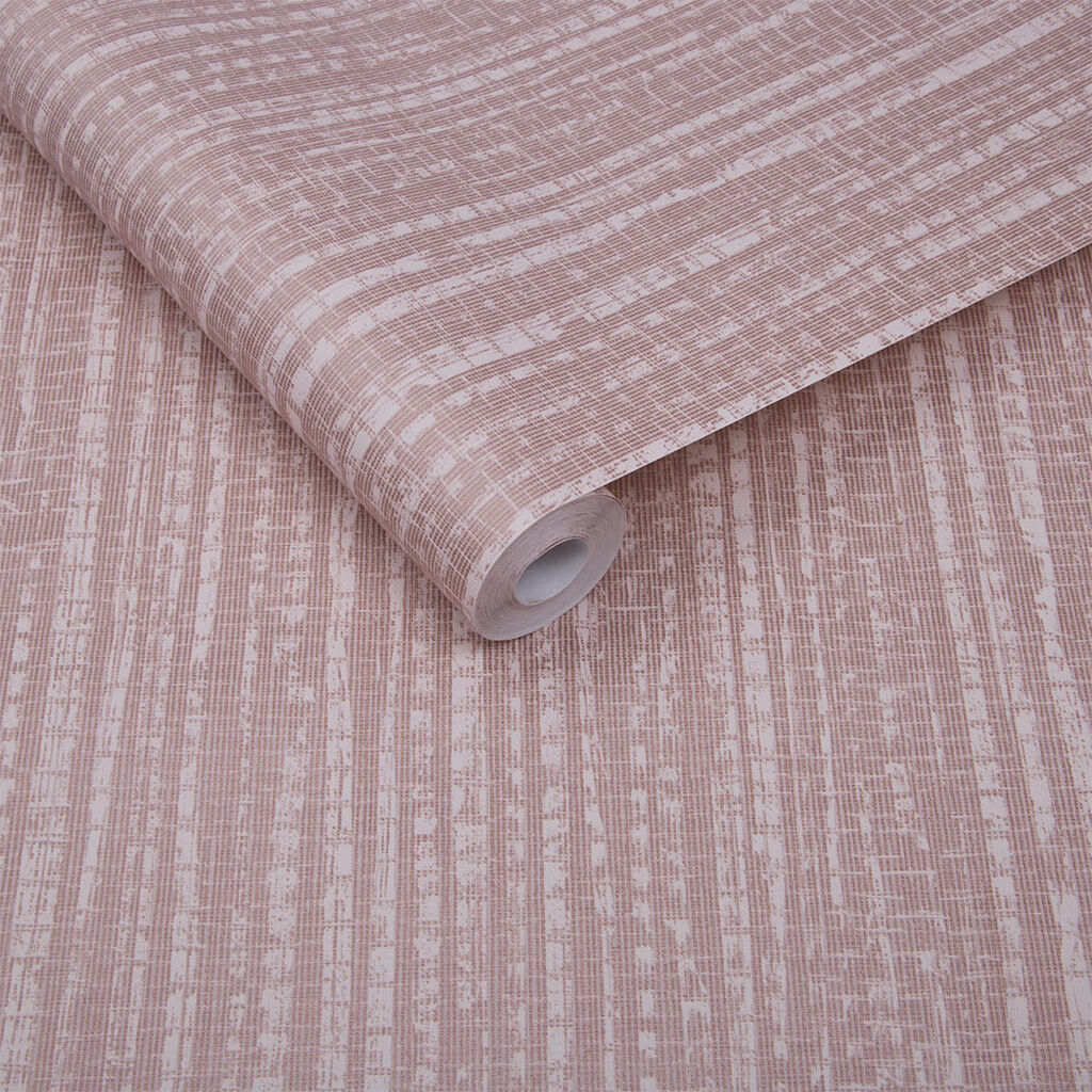 Bamboo Texture Pink Wallpaper