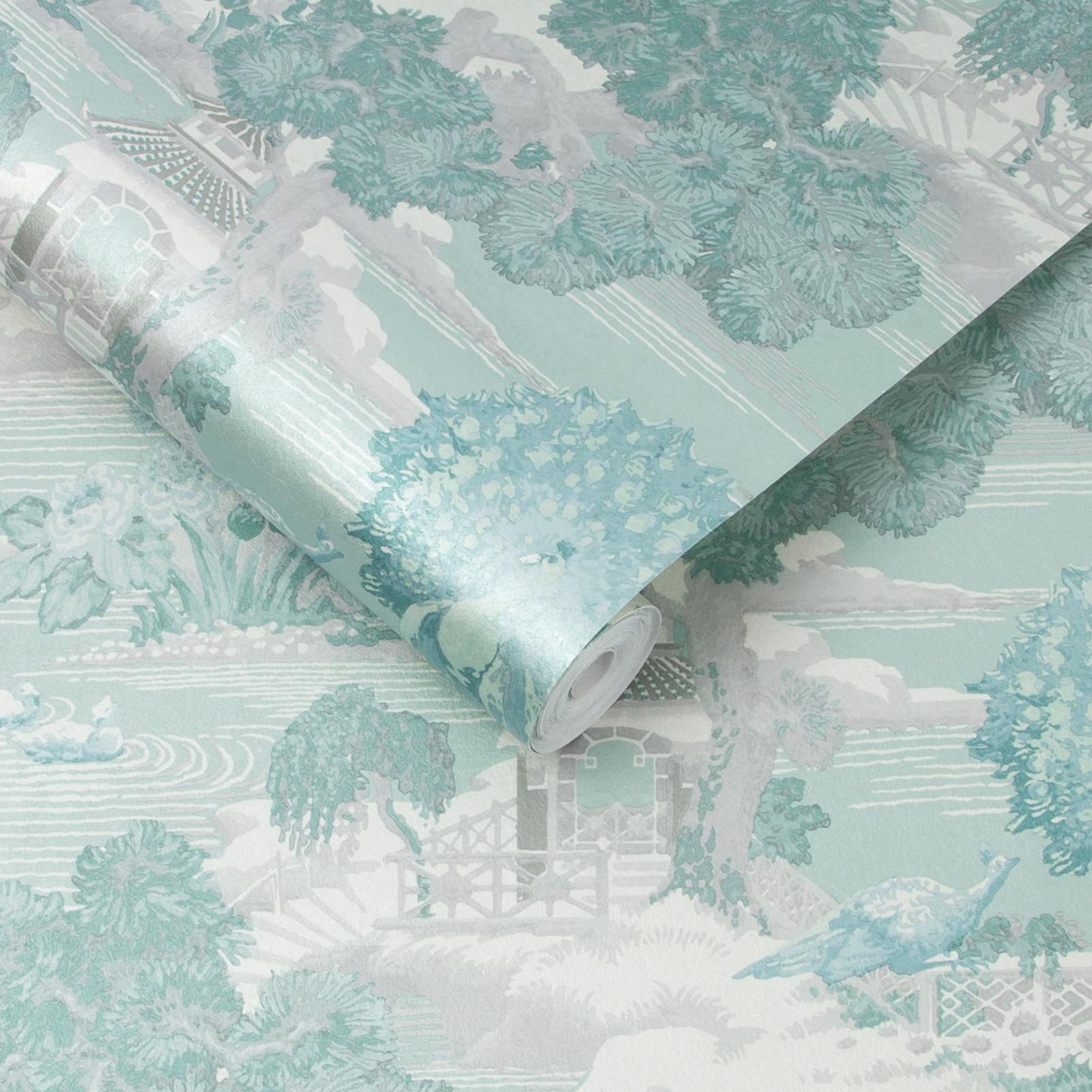 Edo Toile Mint Wallpaper - 107884_ROLLSHOT_EDO TOILE MINT_01.jpg