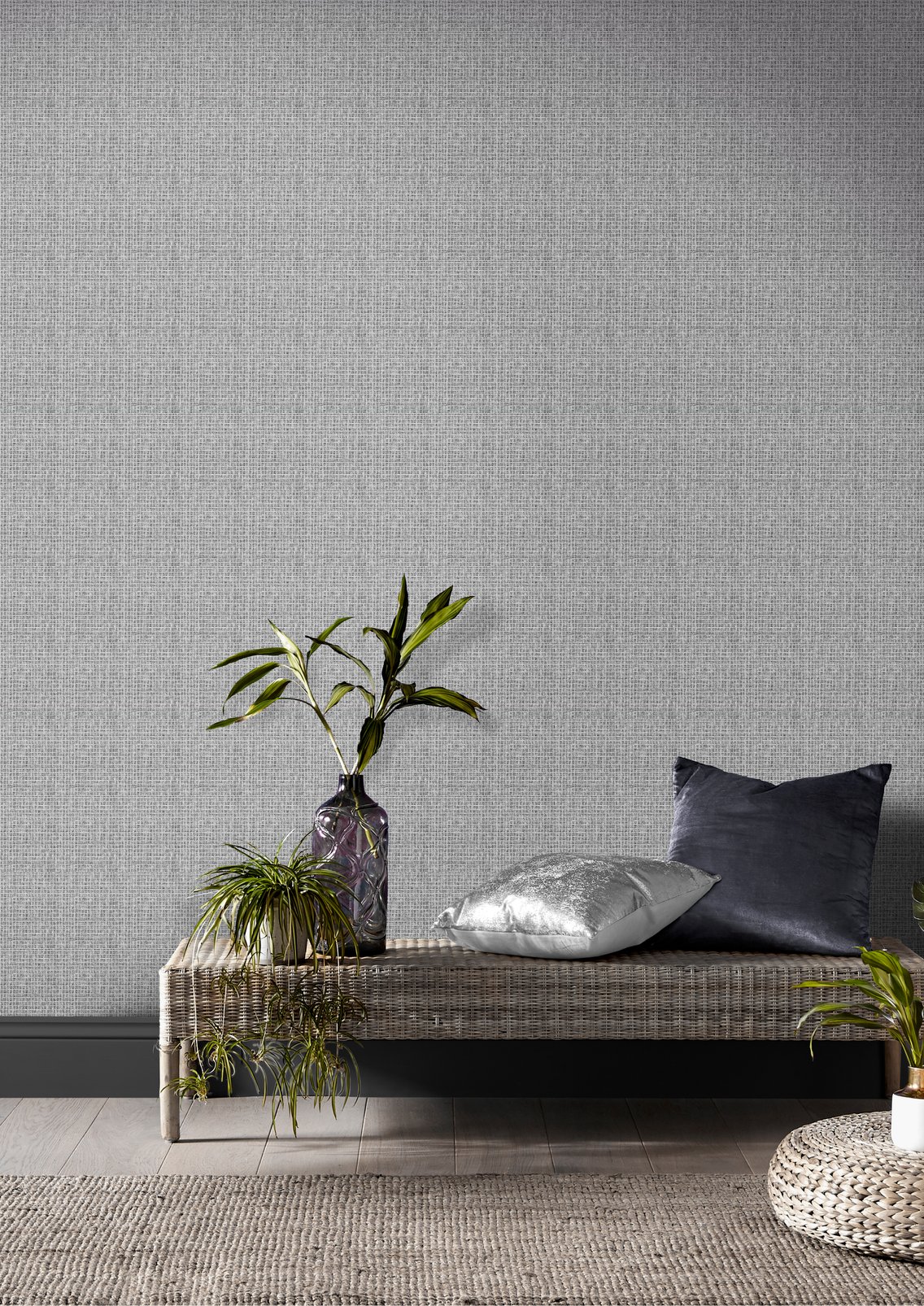 Sisal Grey Wallpaper - 118043_ROOMSET_SISAL GREY_01.jpg
