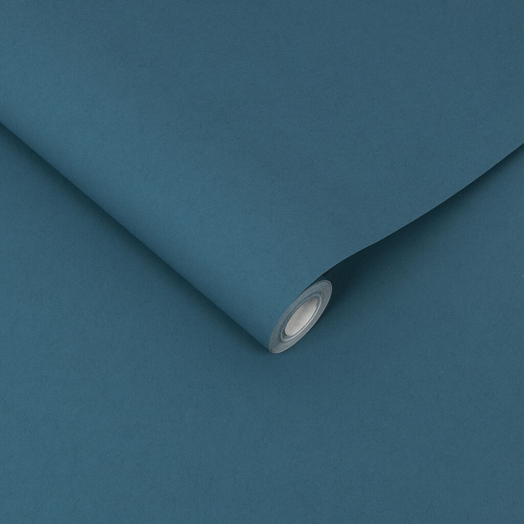 Jewel Teal Plain Wallpaper