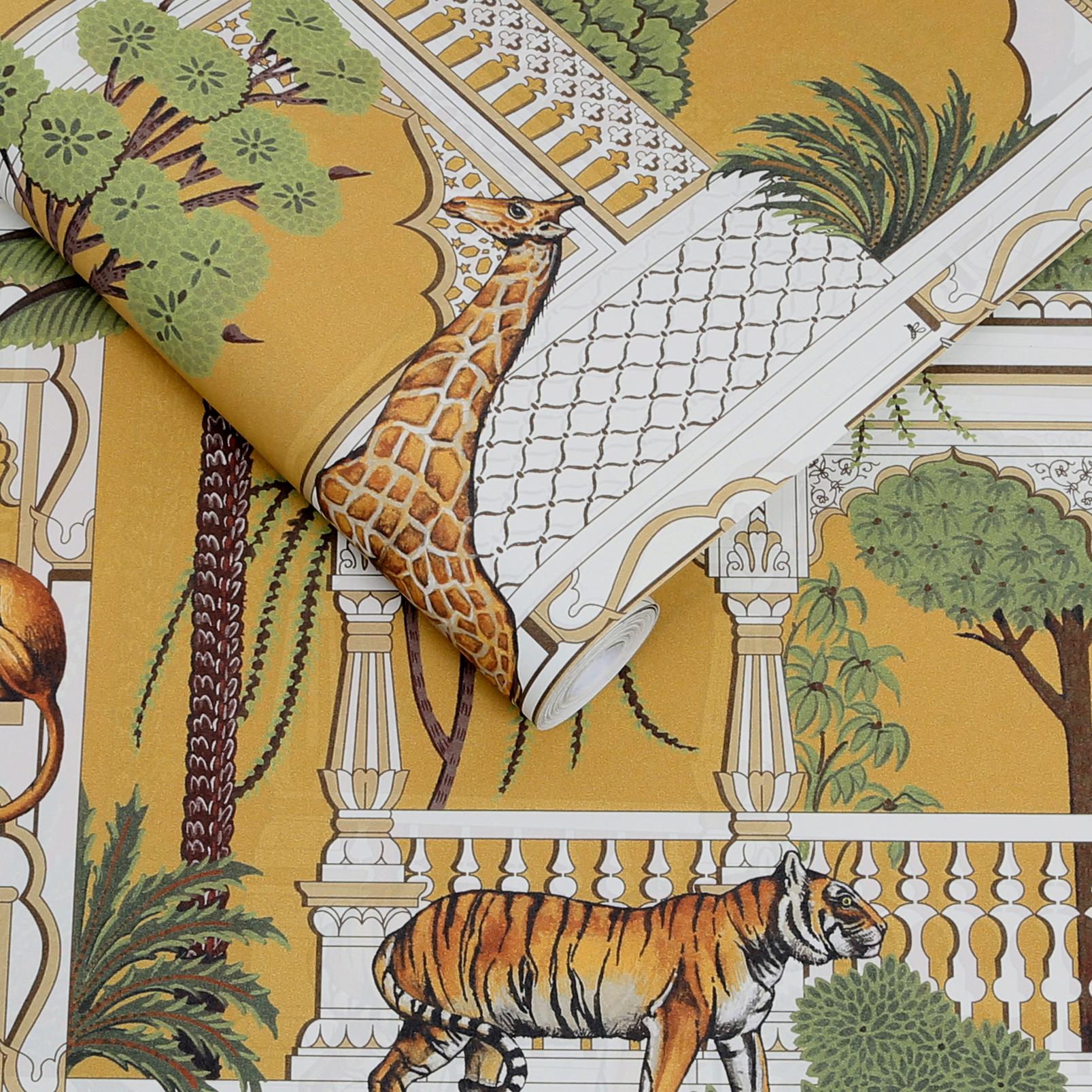 Animahal Turmeric Wallpaper - 119688_ROLLSHOT_ANIMAHAL TURMERIC_02.jpg