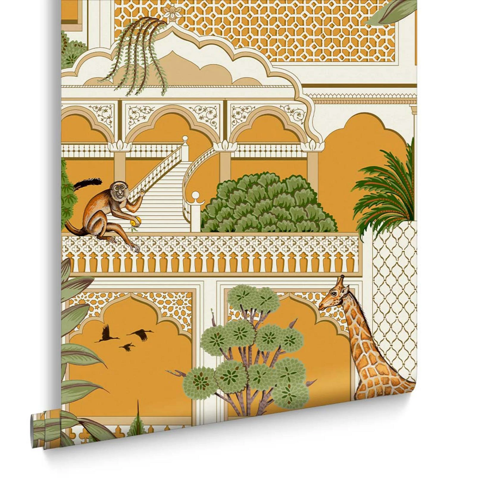 Animahal Turmeric Wallpaper - 119688_DIGITAL ROLL_ANIMAHAL TURMERIC_01.jpg