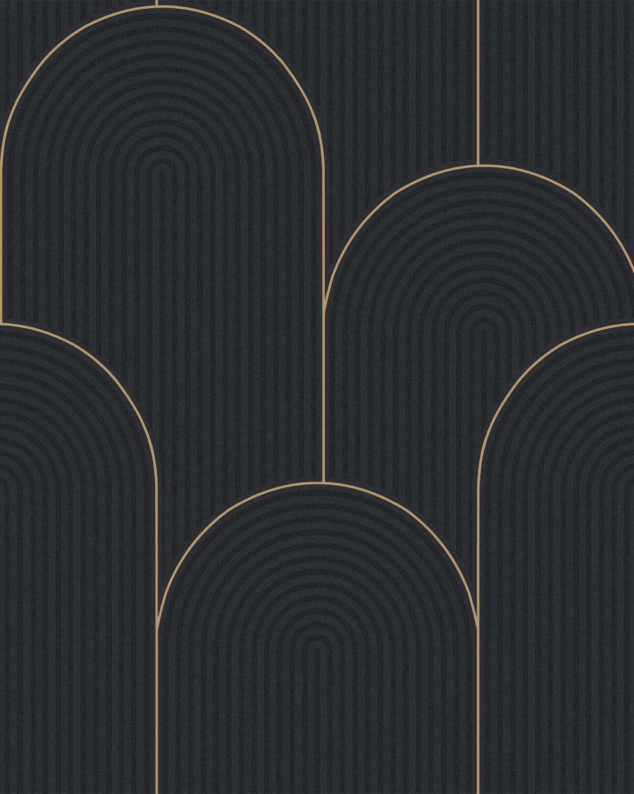 Lancet Black & Gold Wallpaper - 118020_TILE_01.jpg