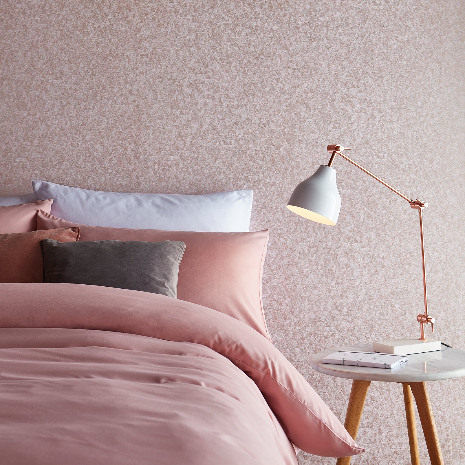Trinity Soft Rose Gold Wallpaper - 105109_ROOMSET_TRINITY SOFT ROSE GOLD_01.jpg