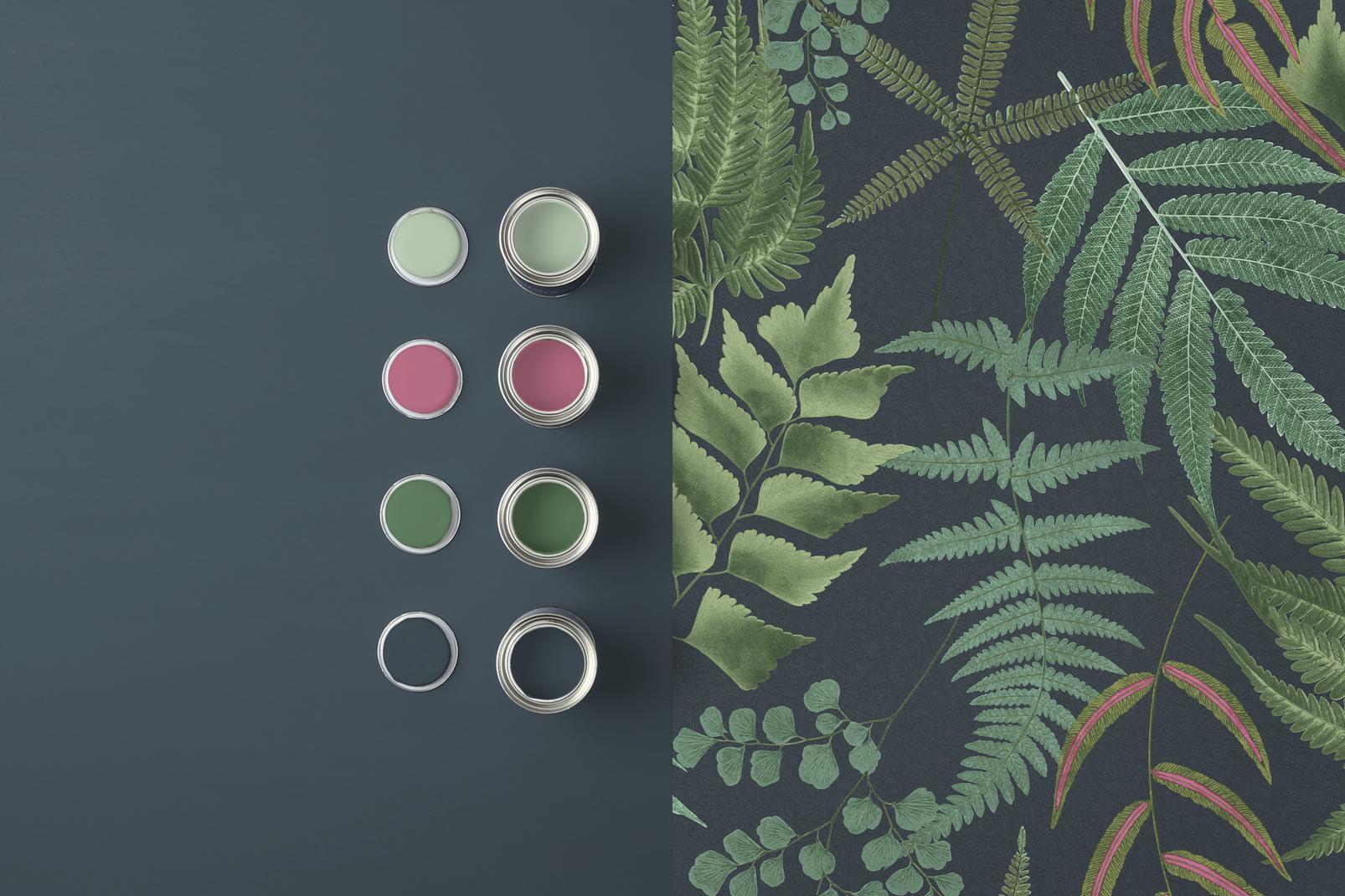 Midsummer Fern Navy Wallpaper - 107881_FLATLAY_MIDSUMMER FERN NAVY_01.jpg