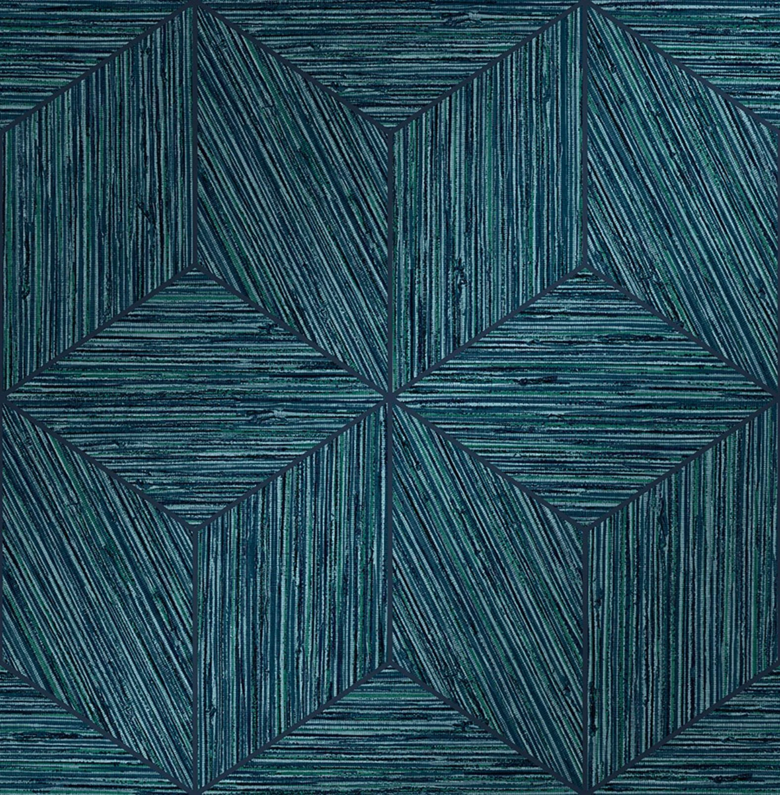 Grasscloth Geo Teal Wallpaper - 111728_TILE_GRASSCLOTH GEO TEAL_01.jpg
