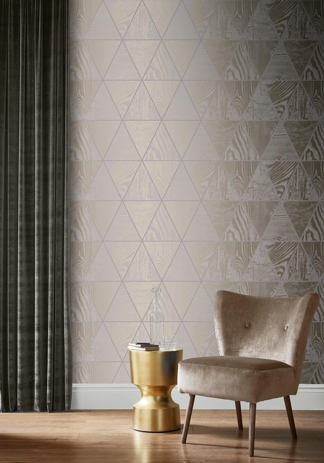 Geo Grain Ash Wallpaper - 105242_ROOMSET_01.jpg