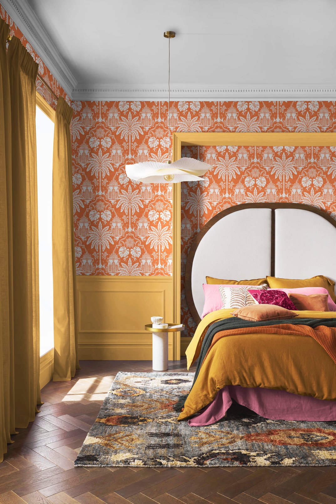 Imperial Orange Wallpaper - 104552_ROOMSET_IMPERIAL ORANGE_02.jpg