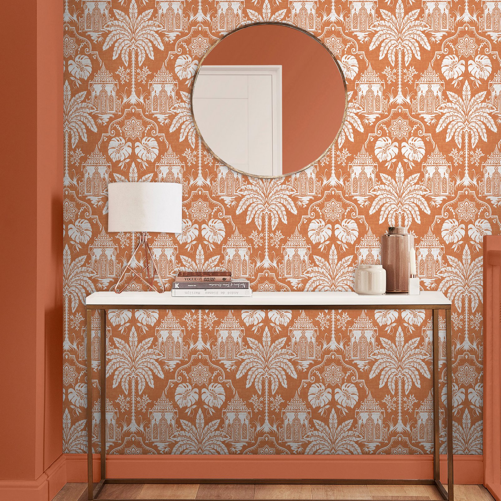 Imperial Orange Wallpaper - 104552_ROOMSET_IMPERIAL ORANGE_01.jpg