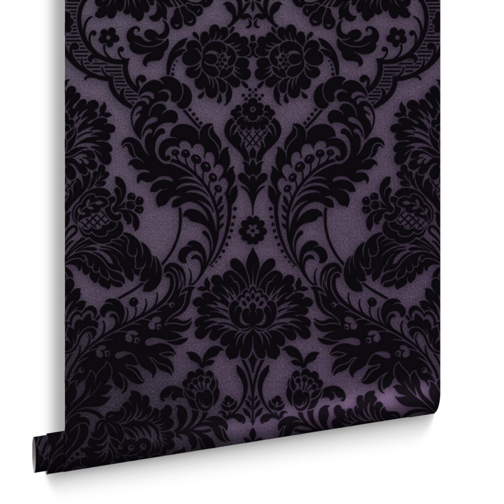 Gothic Damask Plum Wallpaper - 106586_DIGITAL ROLL_GOTHIC DAMASK PLUM_01.jpg