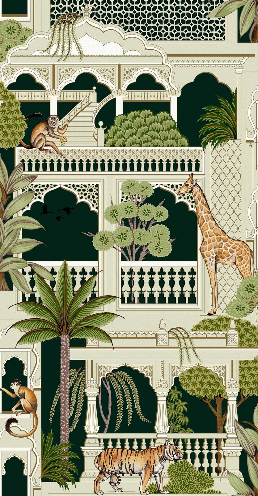 Animahal Emerald Wallpaper - 119689_TILE_ANIMAHAL EMERALD_01.jpg