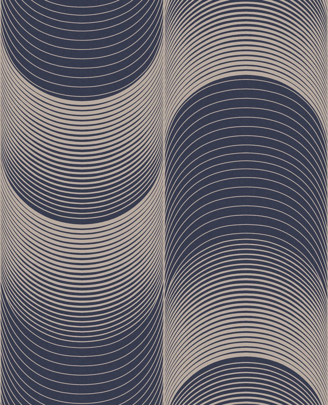 Eclipse Navy & Pale Gold Wallpaper - 115065_TILE_ECLIPSE NAVY & PALE GOLD_01.jpg