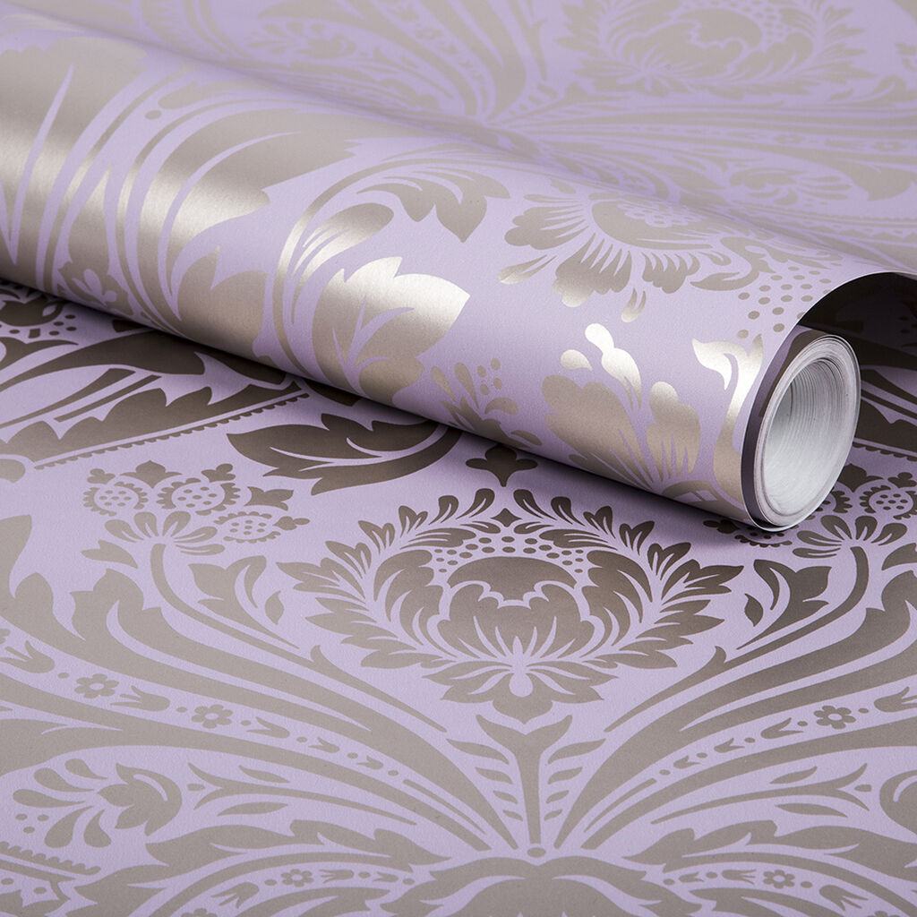 Desire Lavender Wallpaper