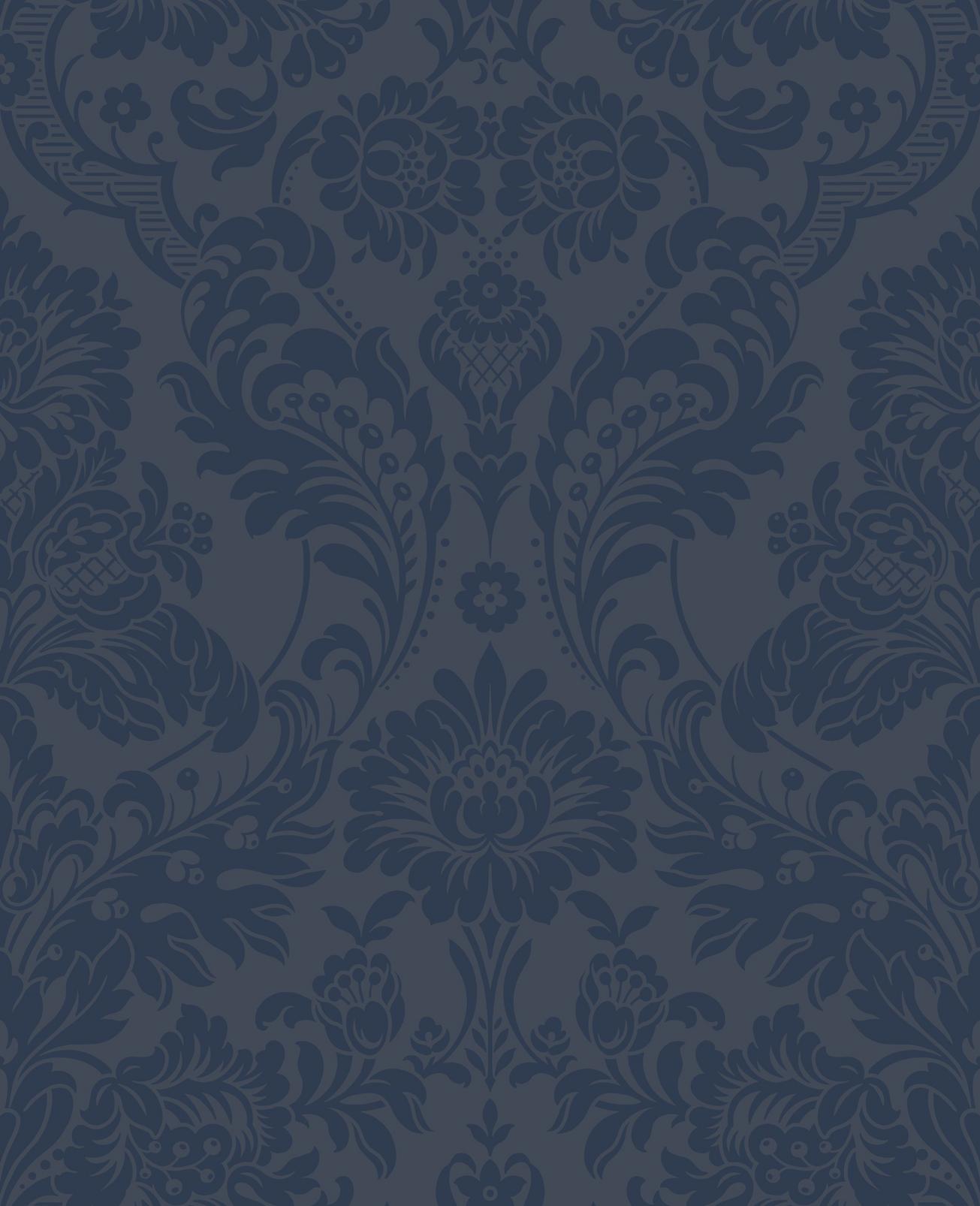 Gothic Damask Flock Cobalt Wallpaper - 104563_TILE_GOTHIC DAMASK FLOCK COBALT_01.jpg