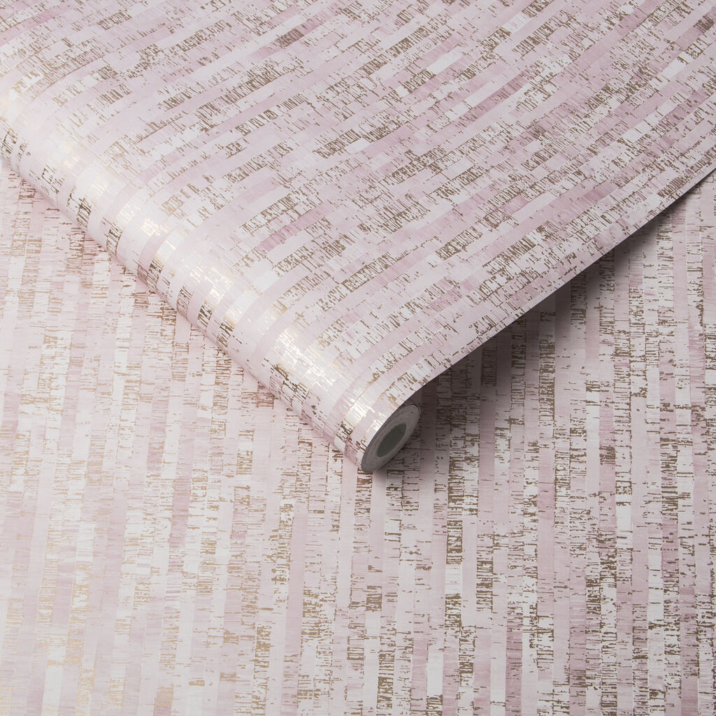 Betula Blush & Rose Gold Wallpaper