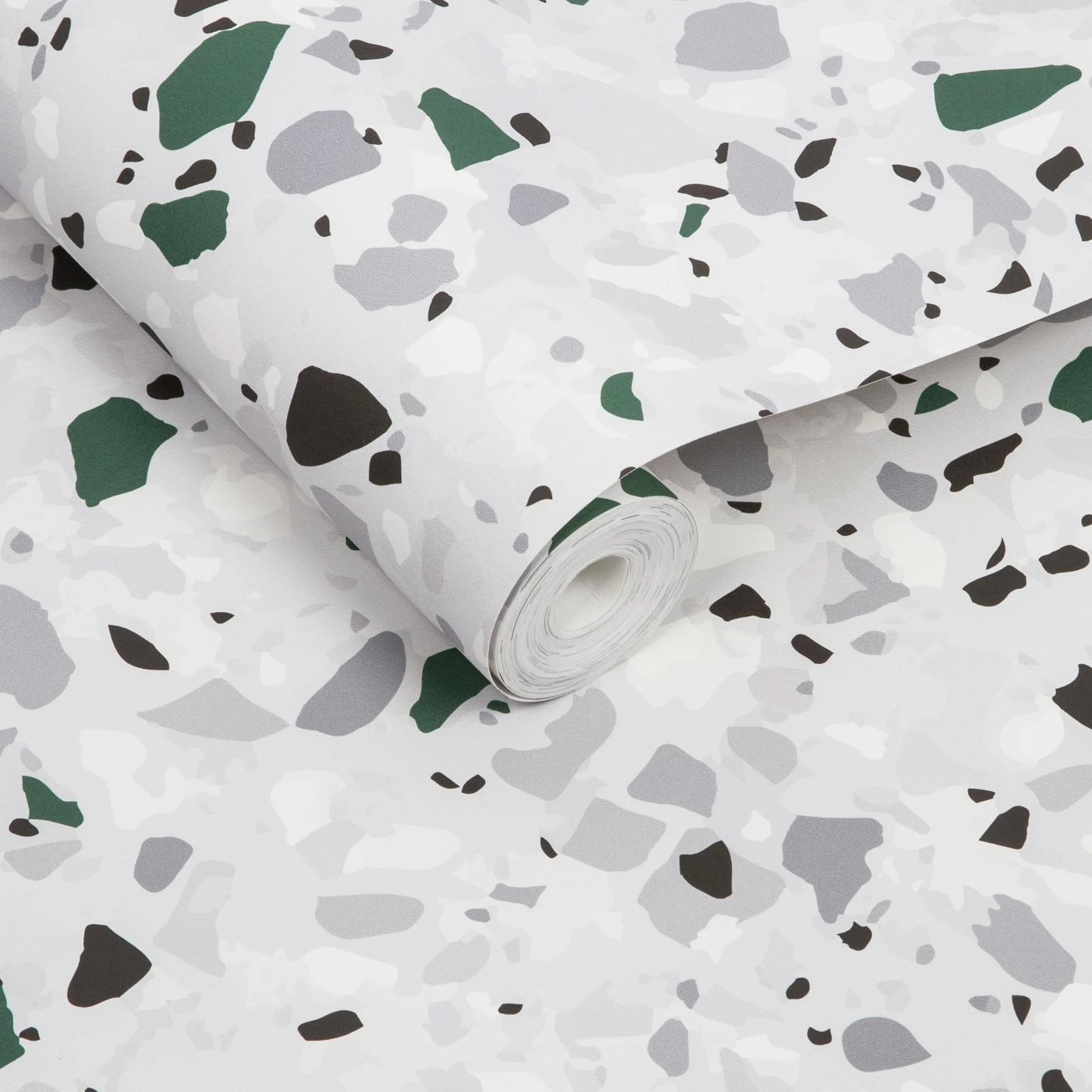 Terrazzo Green Wallpaper - 104535_ROLLSHOT_01.jpg