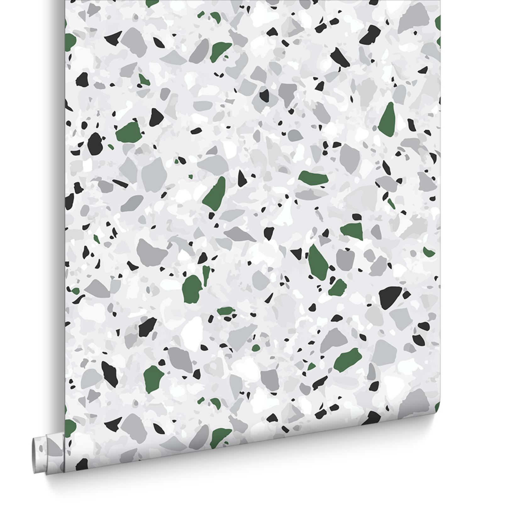 Terrazzo Green Wallpaper - 104535_DIGITAL ROLL_01.jpg