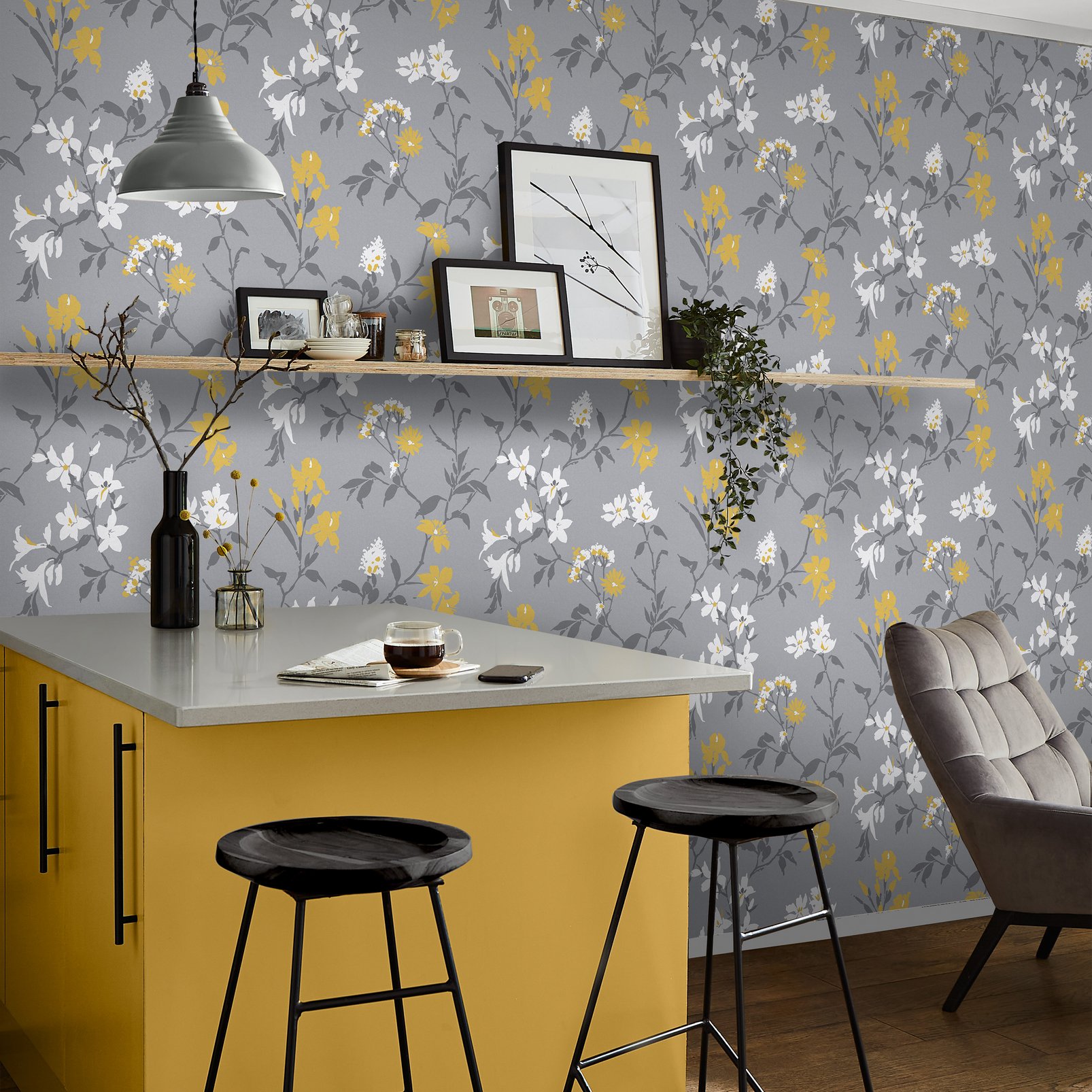 Aeris Grey & Yellow Wallpaper - 106418_ROOMSET_AERIS GREY & OCHRE_01.jpg