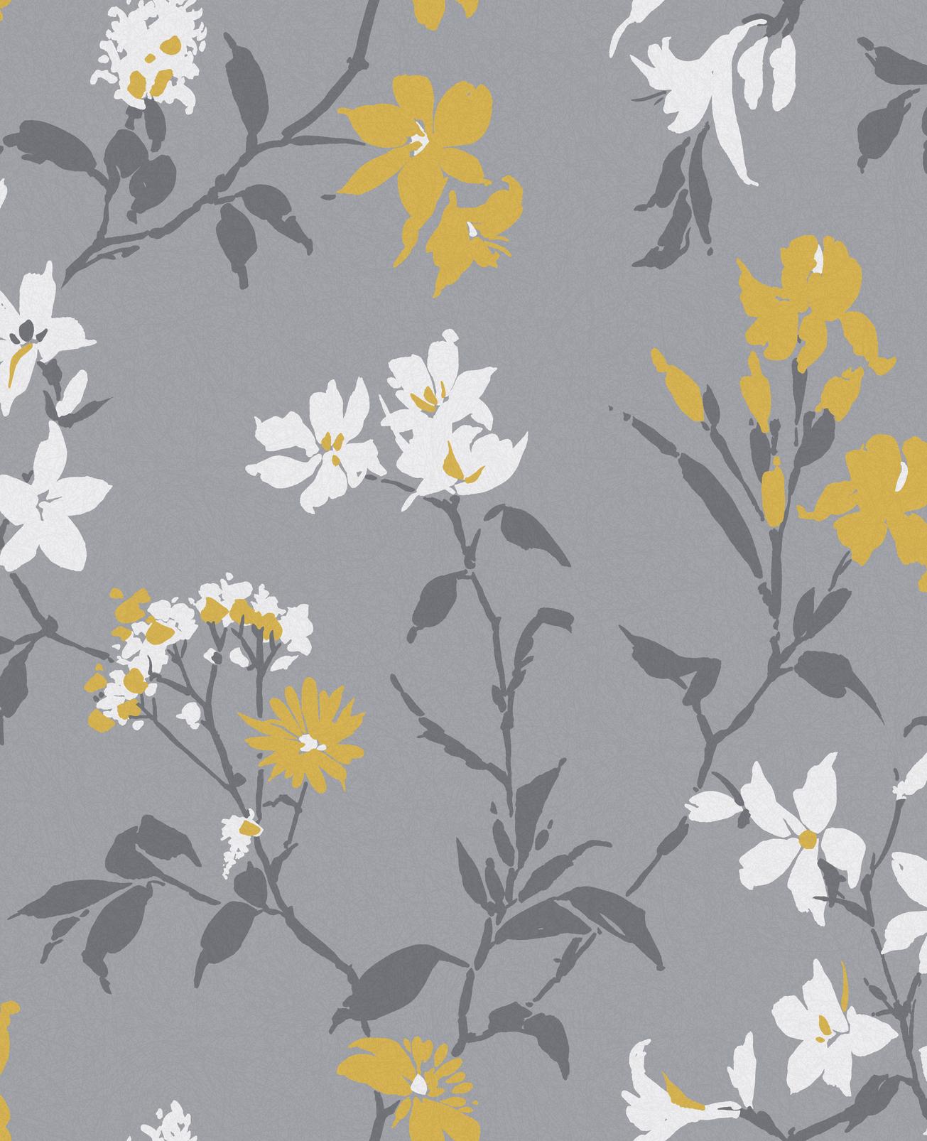 Aeris Grey & Yellow Wallpaper - 106418_TILE_AERIS GREY & OCHRE_01.jpg