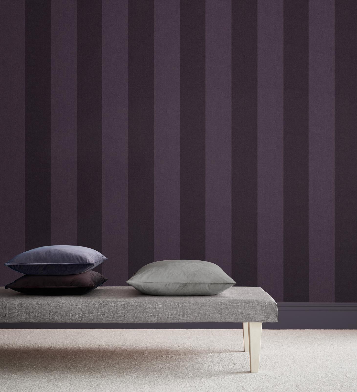 Heritage Stripe Plum Wallpaper - 107593_ROOMSET_01.jpg