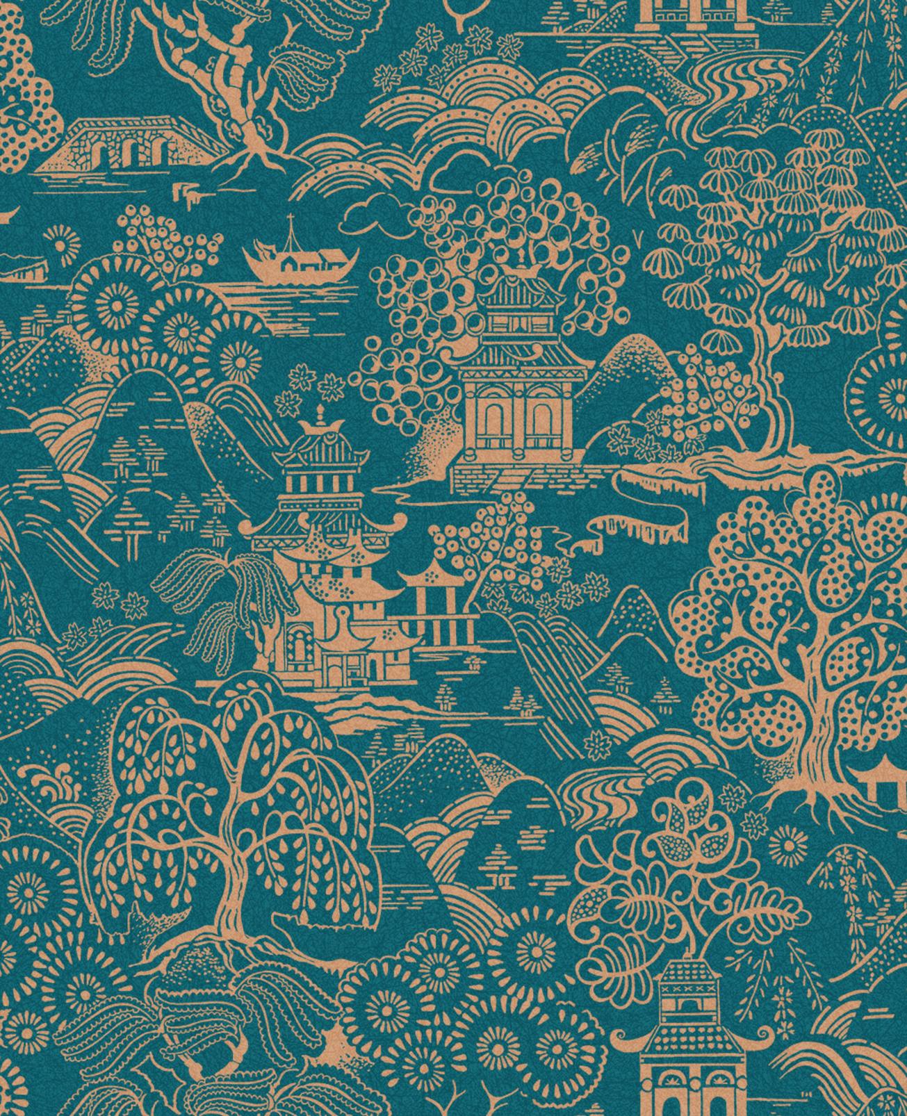 Basuto Teal Wallpaper - 105932_TILE_BASUTO TEAL_01.jpg
