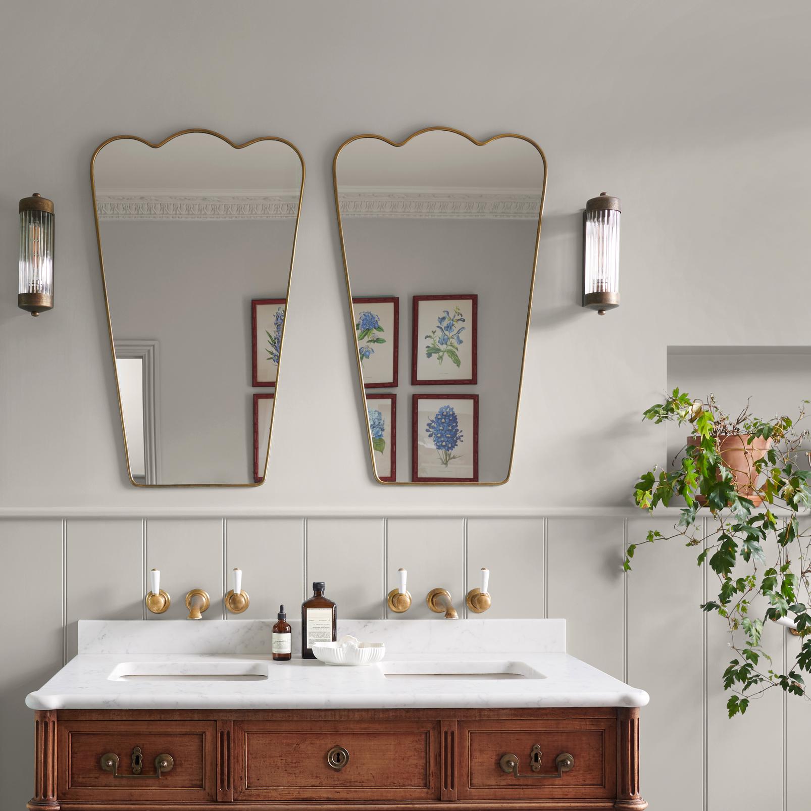 Dorian Gray Paint in a Roomset