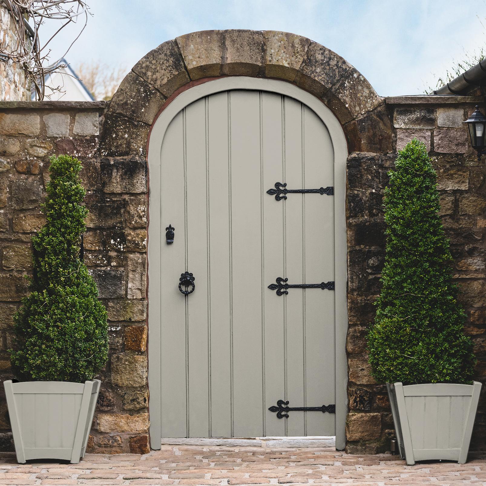 Dorian Gray Painted garden gate