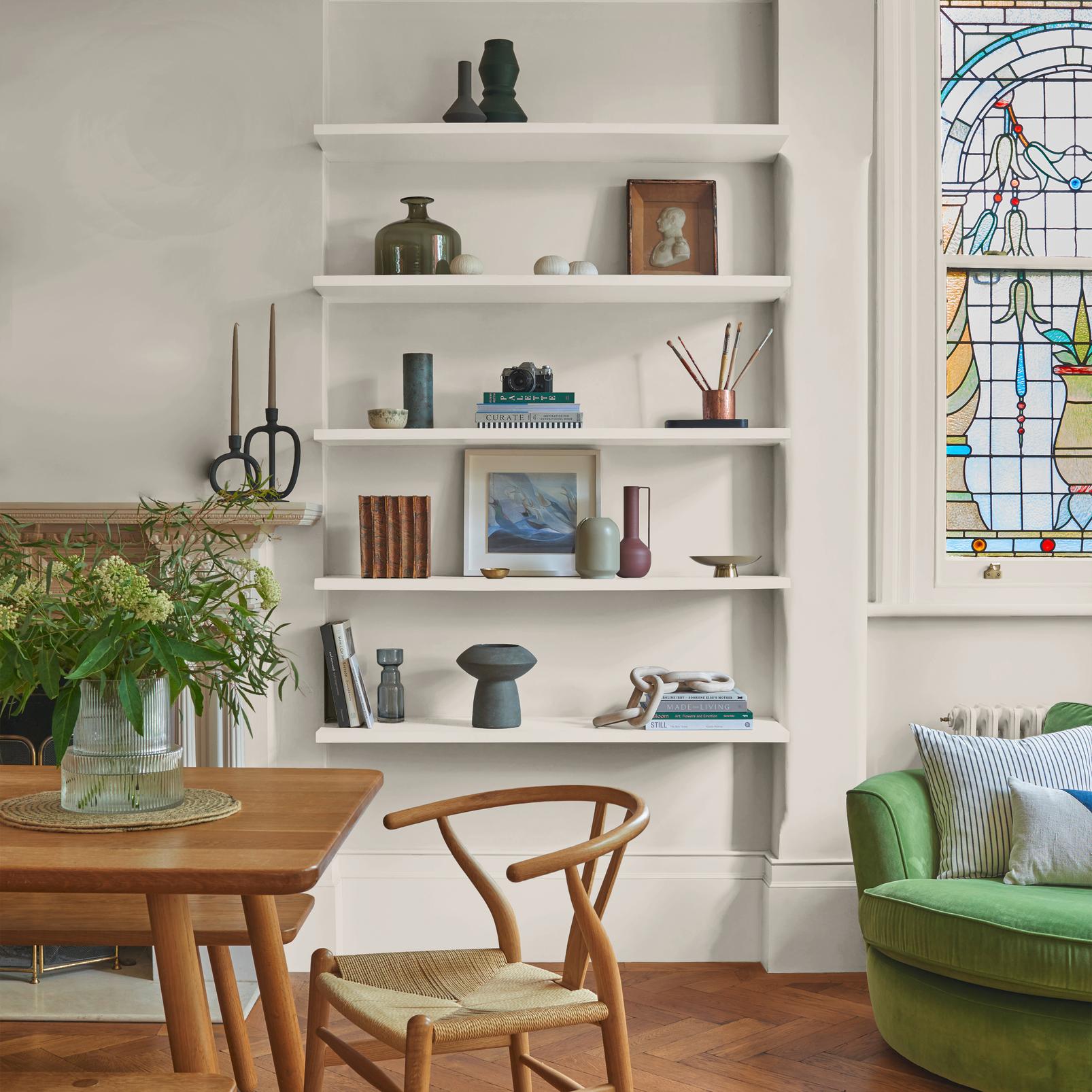 Pressed Powder Paint in a Roomset