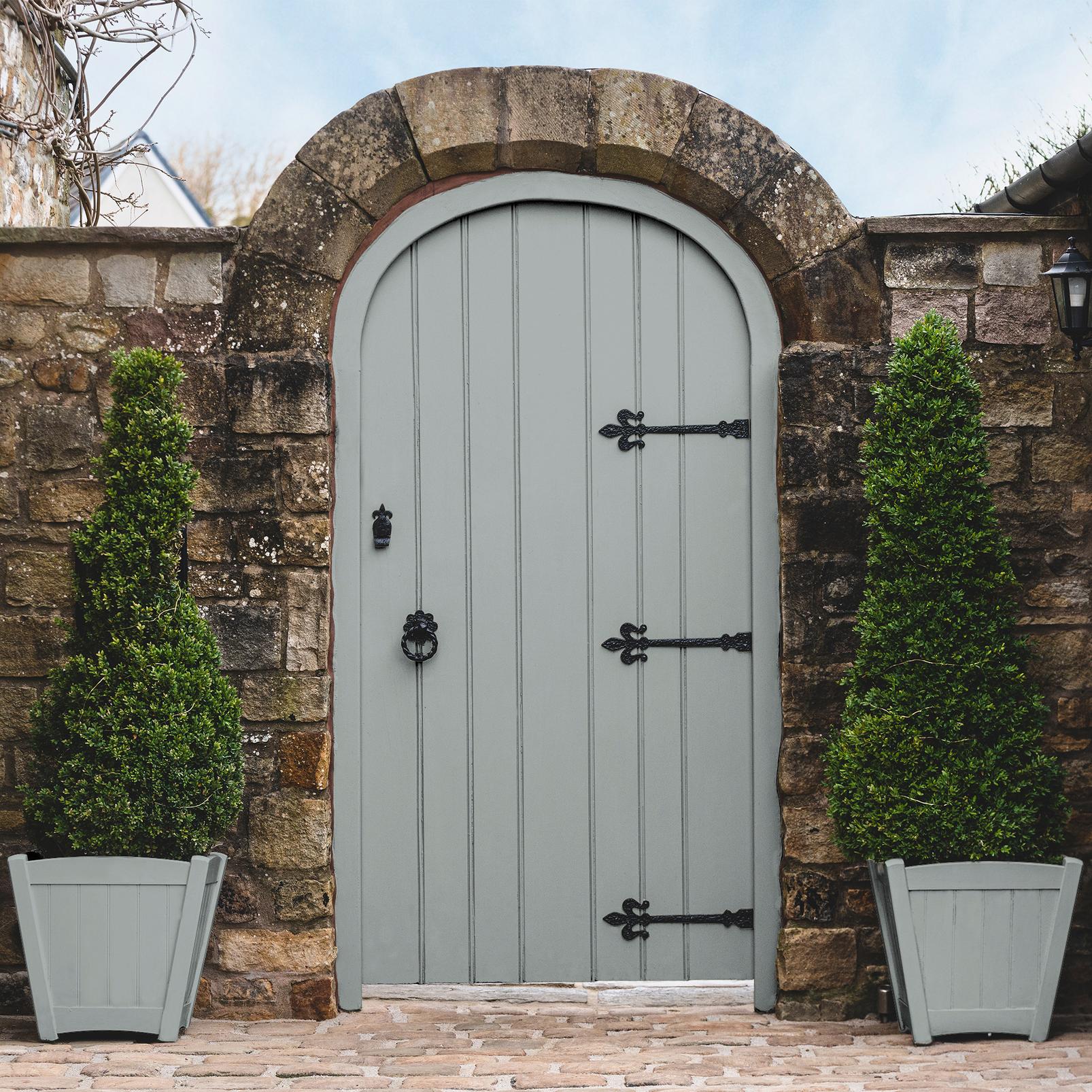 Rowing Boat Painted garden gate