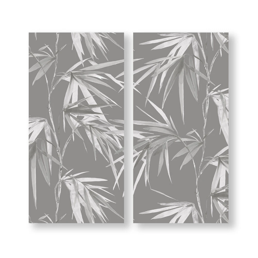 Bamboo Blooms Printed Canvas