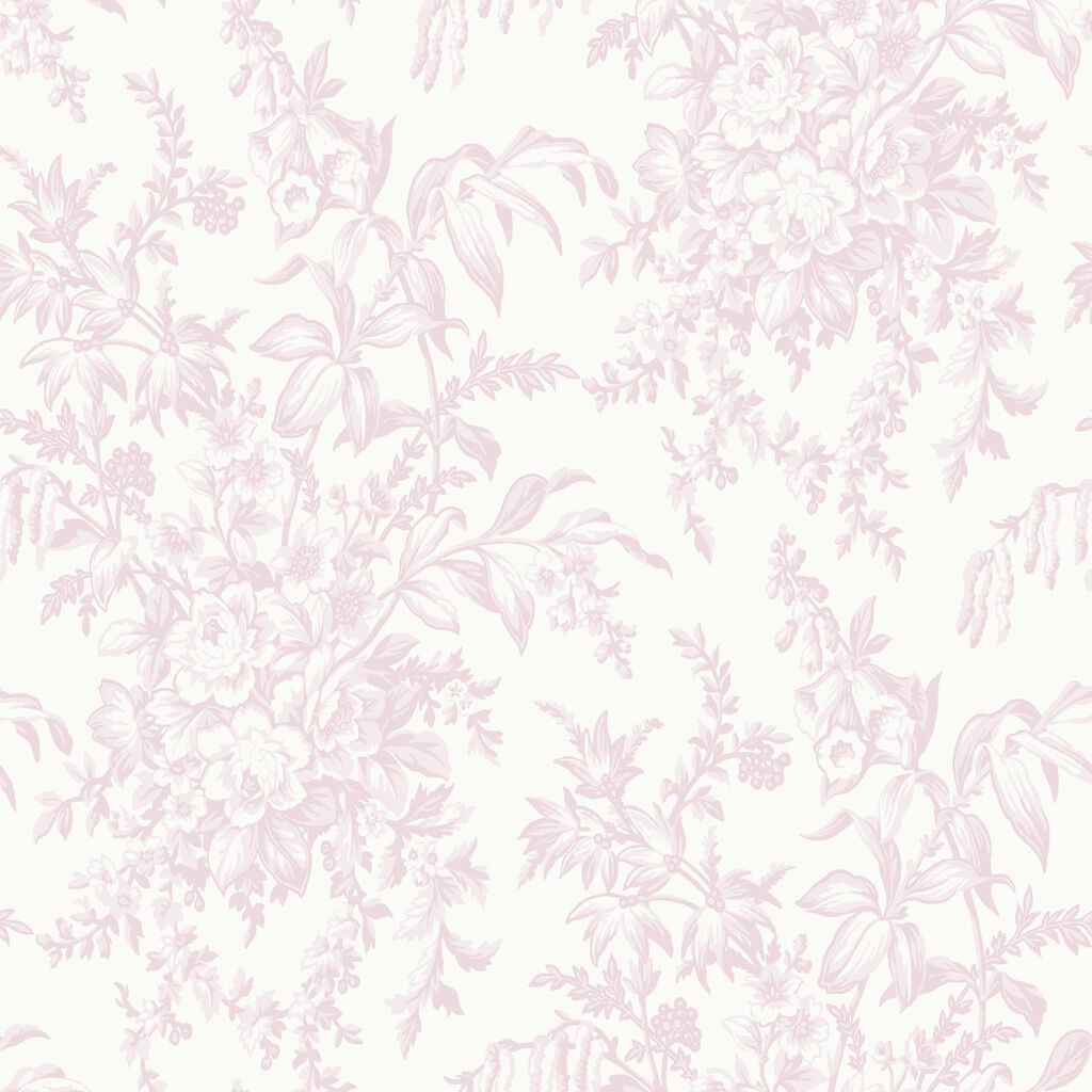 laura ashley picardie petal wallpaper