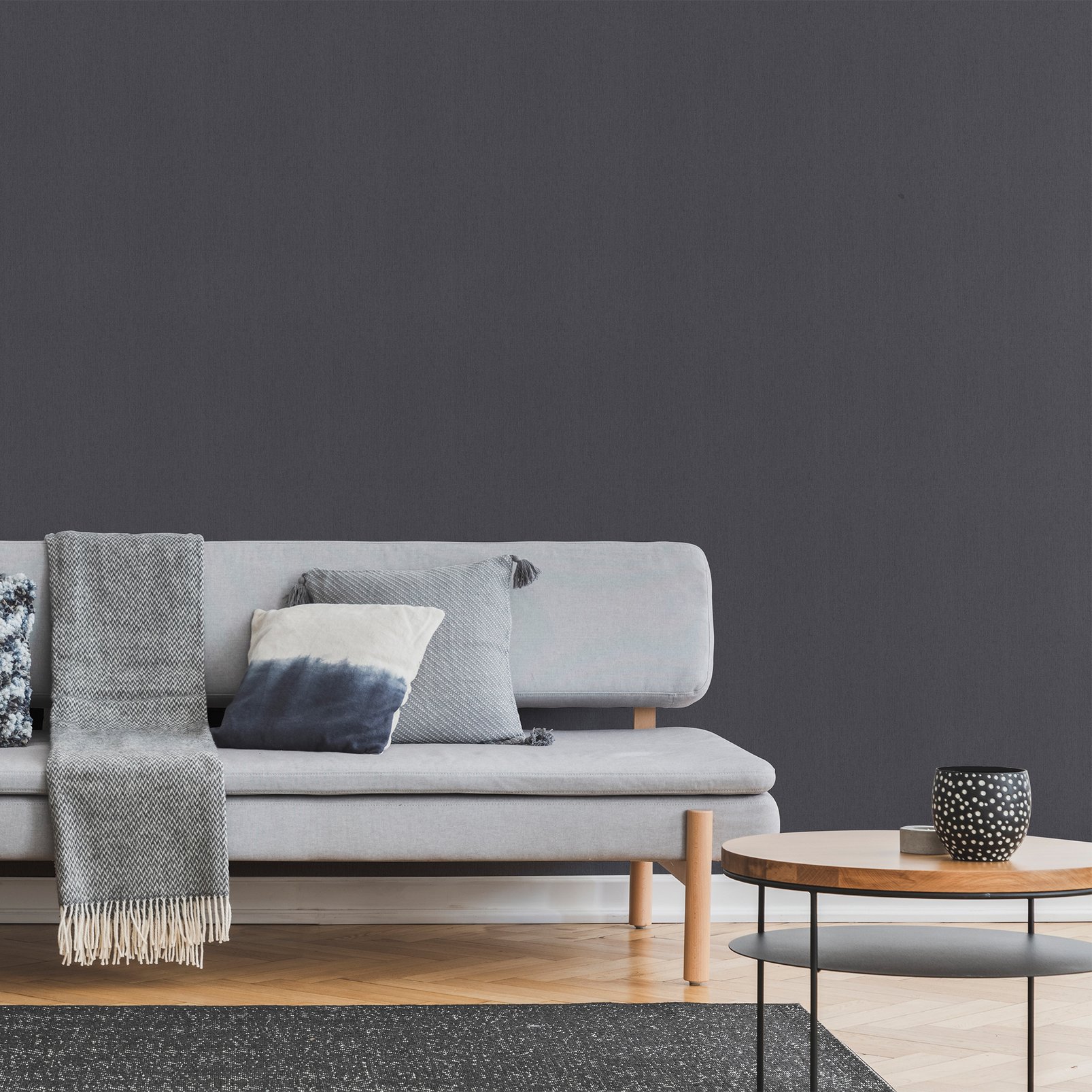 Calico Charcoal Wallpaper - 31-863_ROOMSET_01.jpg