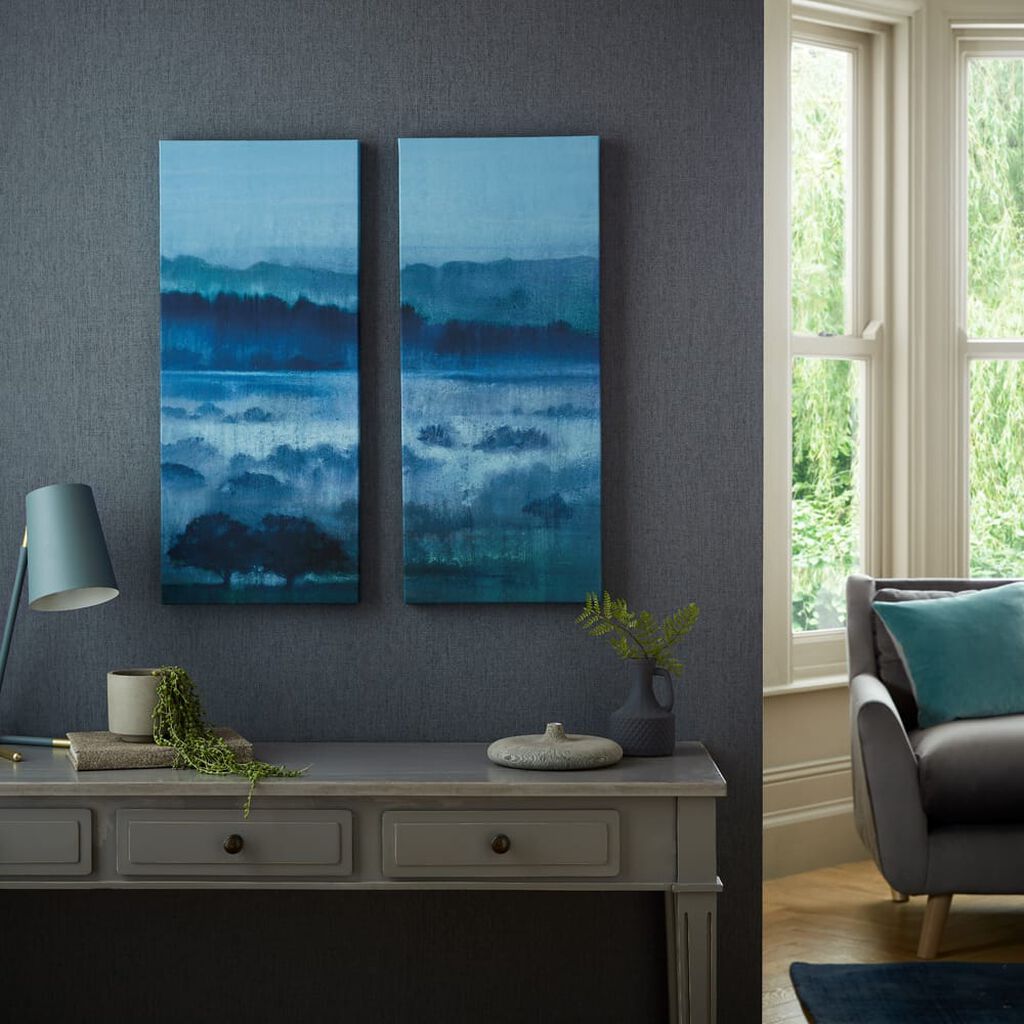 hazy fields canvas