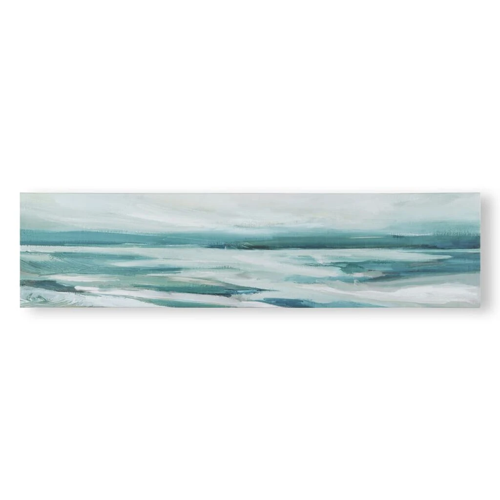 Abstracte kusten canvas