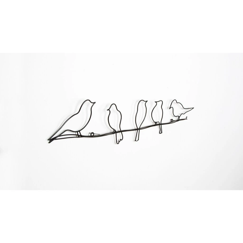 birds on a wire metal wall art