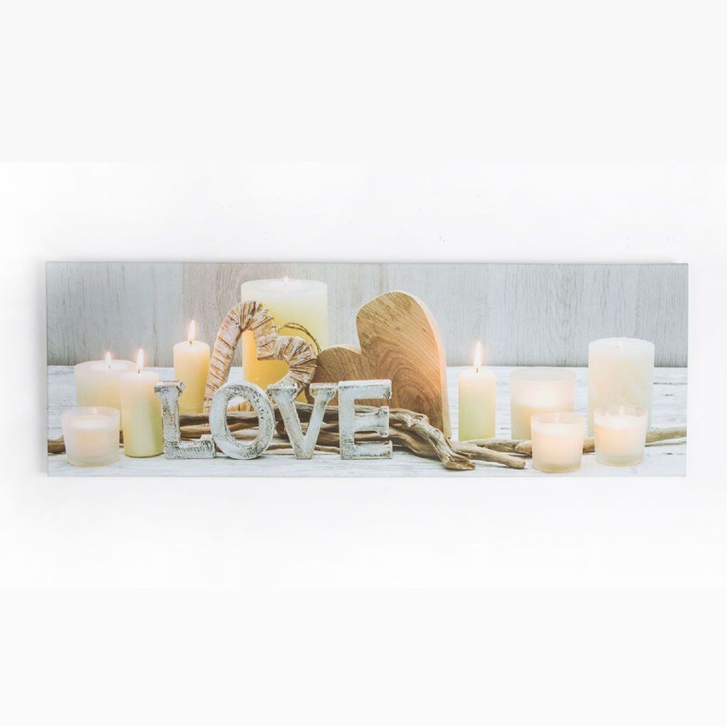 Love Led Printed Canvas