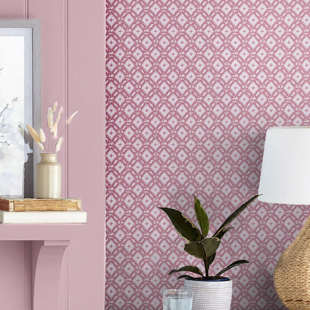 laura ashley whitebrook mulberry purple wallpaper
