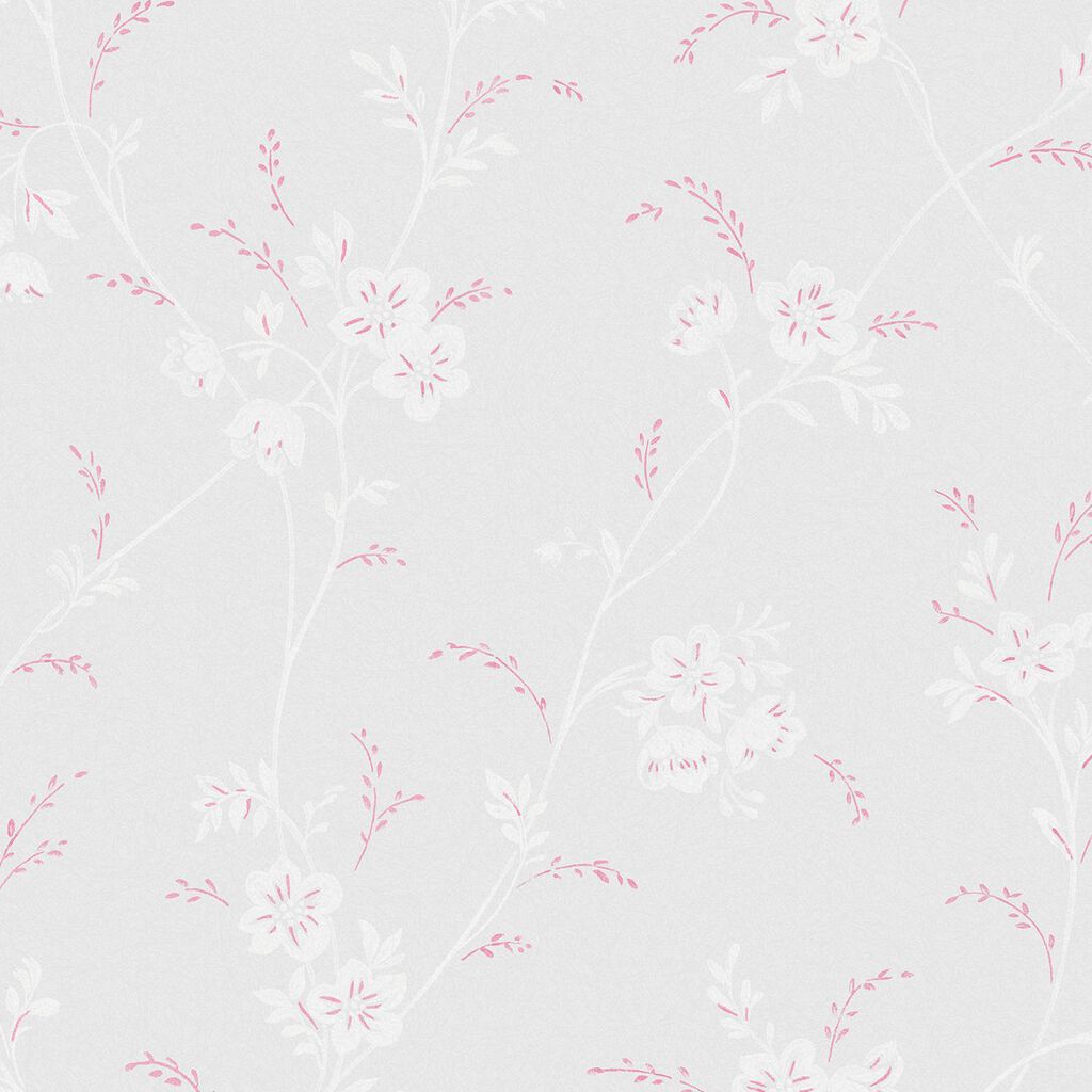 laura ashley eva floral sugared grey wallpaper