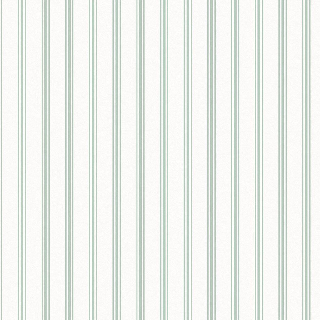 laura ashley farnworth stripe sage green wallpaper