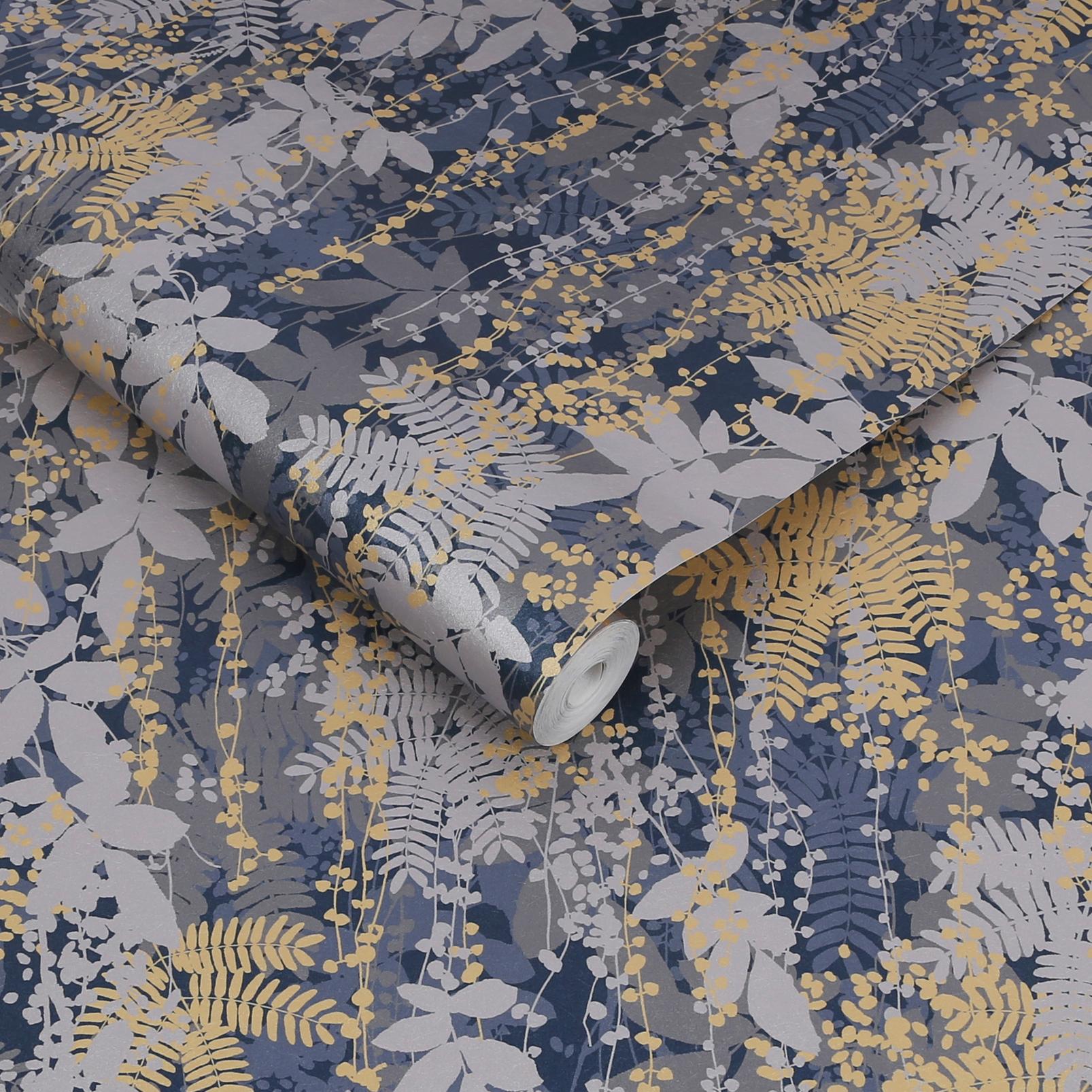 Canopy French Navy Wallpaper by Clarissa Hulse - 120382_ROLLSHOT_CANOPY FRENCH NAVY_01.jpg